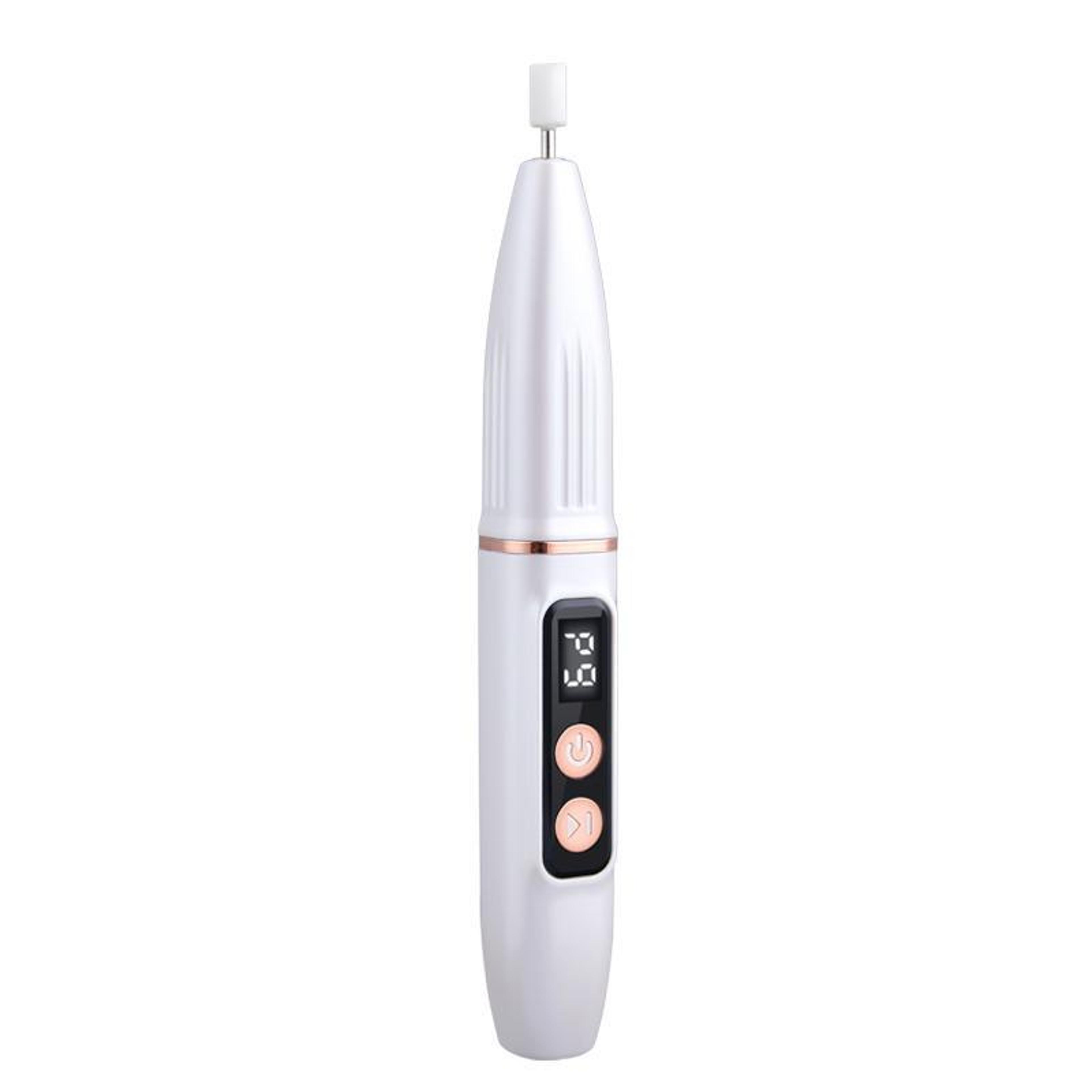 Portable Nail Drill Machine With Digital Display  9 Speed Rechargeable Nail File 10