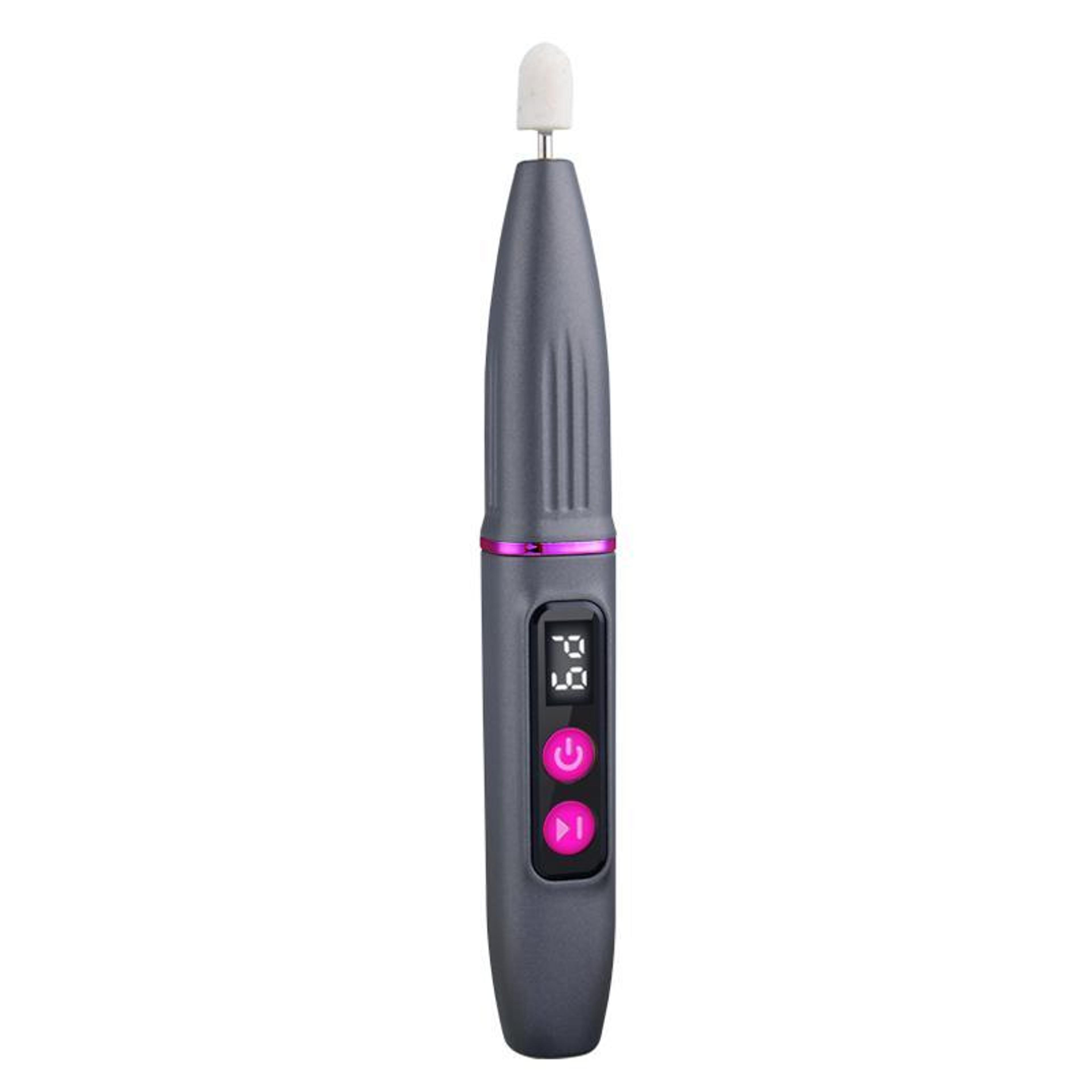 Portable Nail Drill Machine With Digital Display  9 Speed Rechargeable Nail File 1
