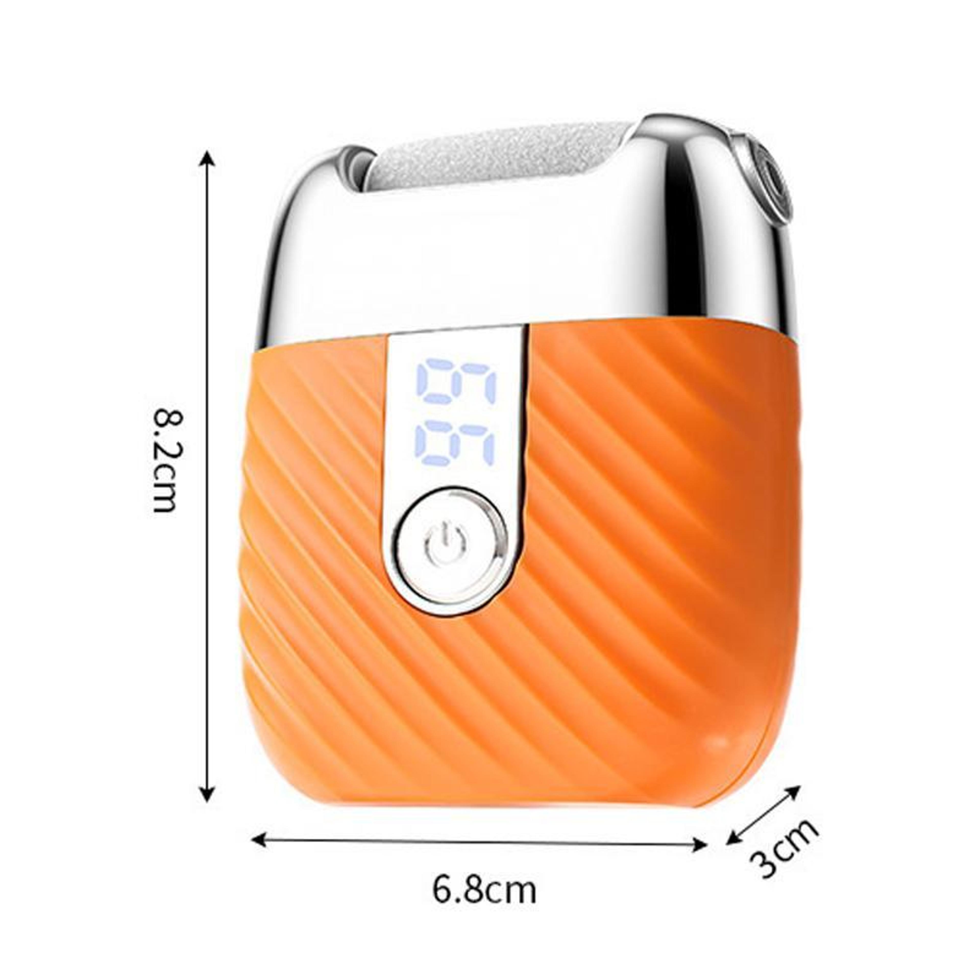 SmoothStep Pro Electric Foot File  Callus Remover Rechargeable Portable Pedicure Tool 3