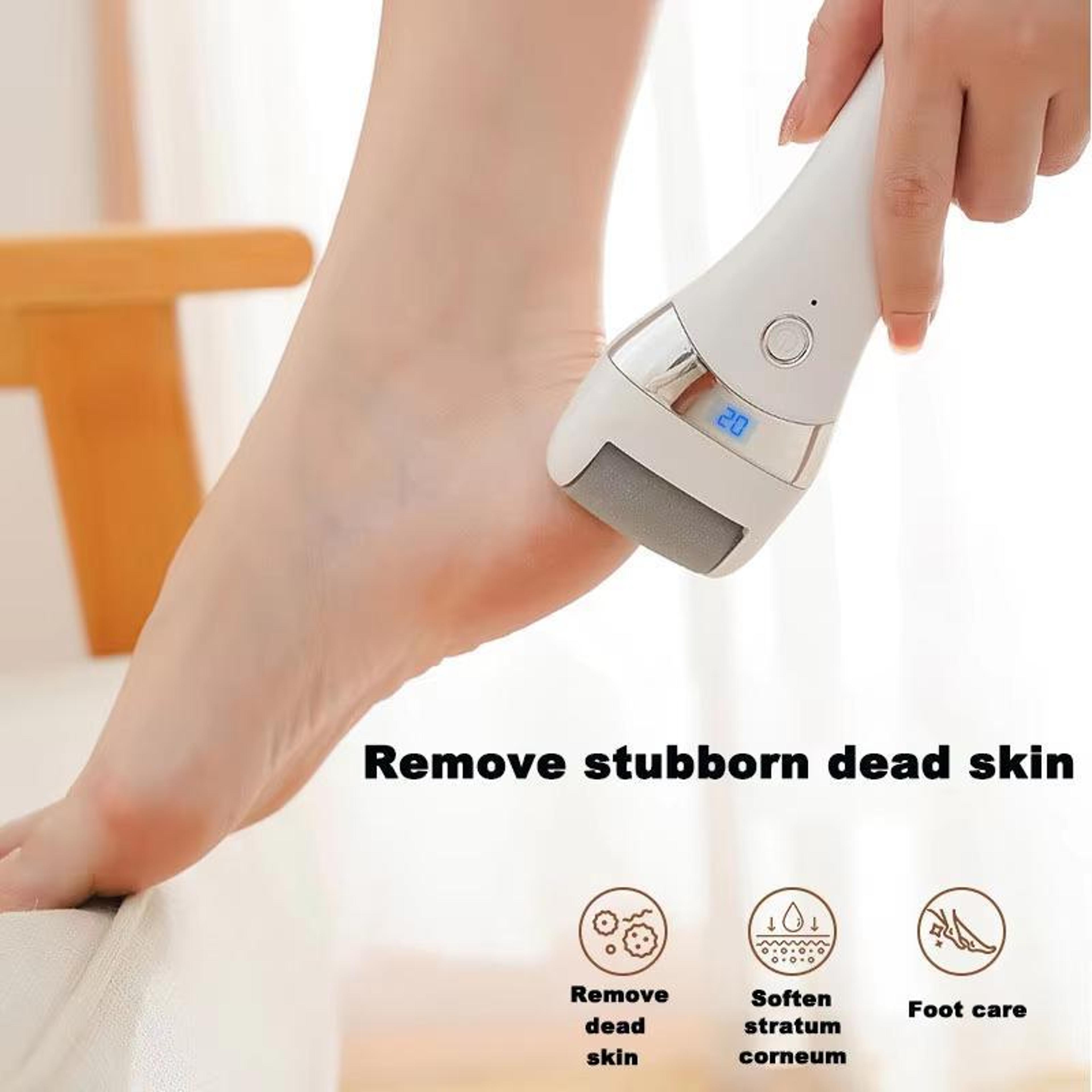 SmoothStep Pro Rechargeable Electric Callus Remover With 3 Speed Foot File And Precision Grinding H 2