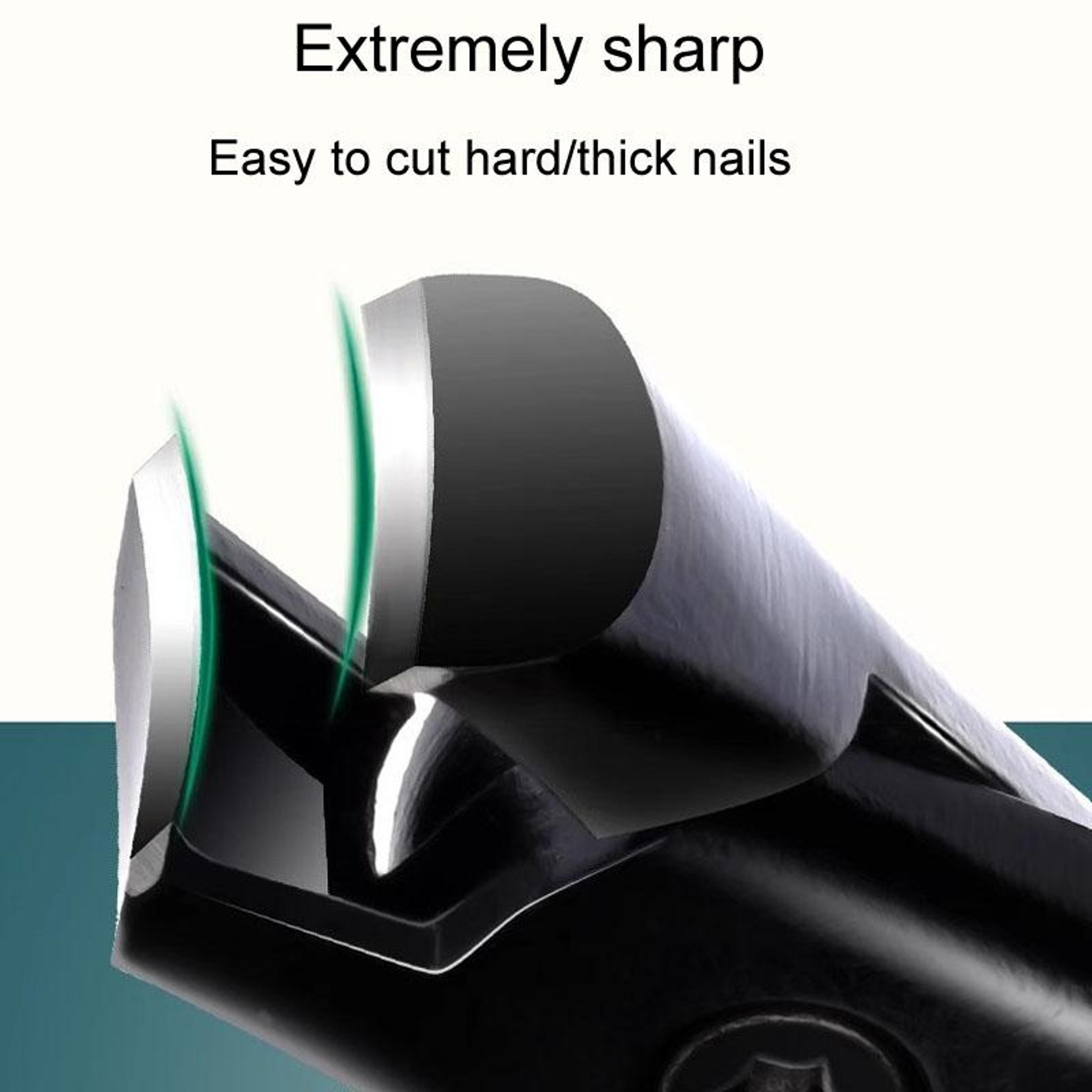 Large Opening Stainless Steel Nail Clipper For Thick Nails With Anti Splash Catcher 3