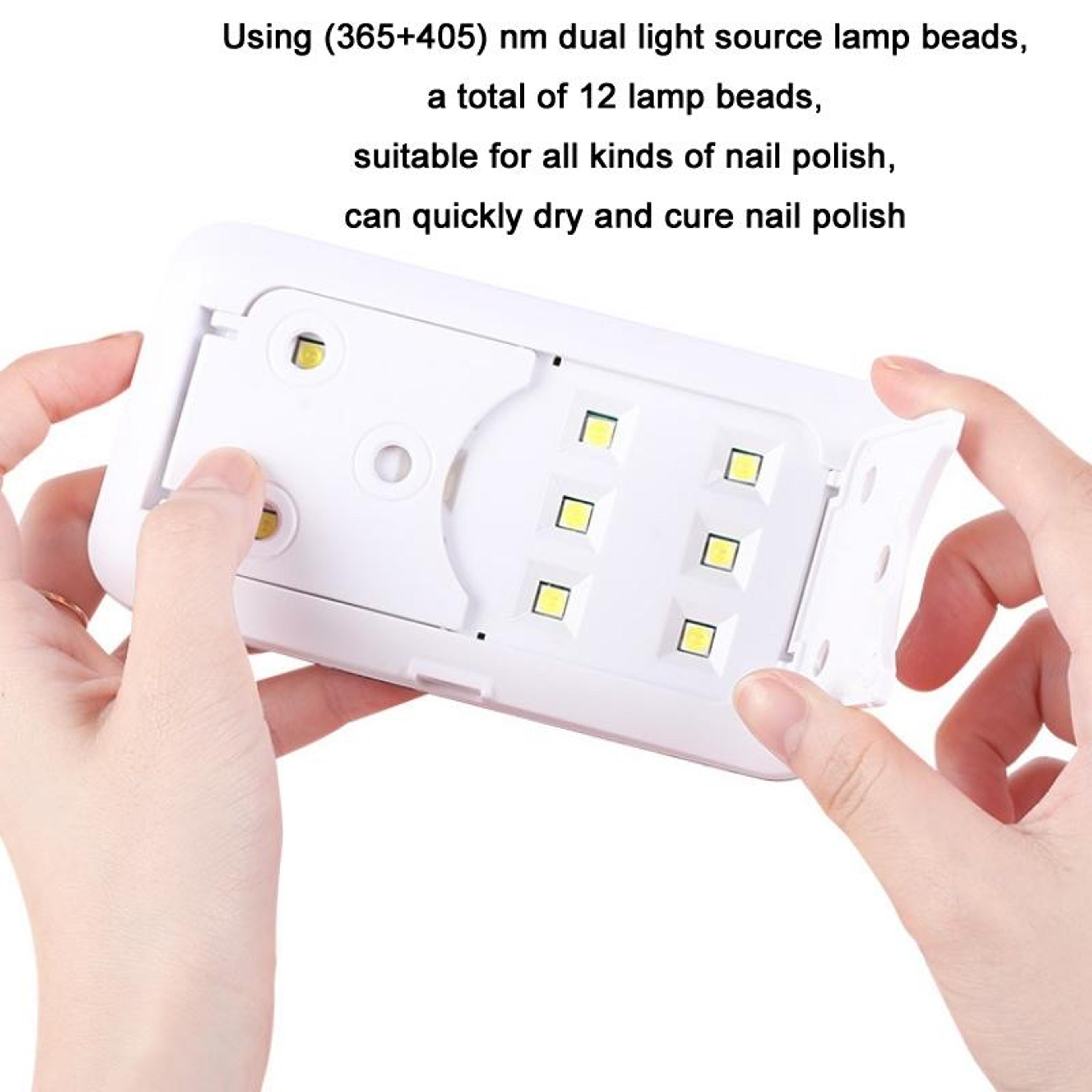 BLUEQUE Portable USB Nail Lamp 36W UV LED Nail Dryer For Fast Gel Nail Curing 1