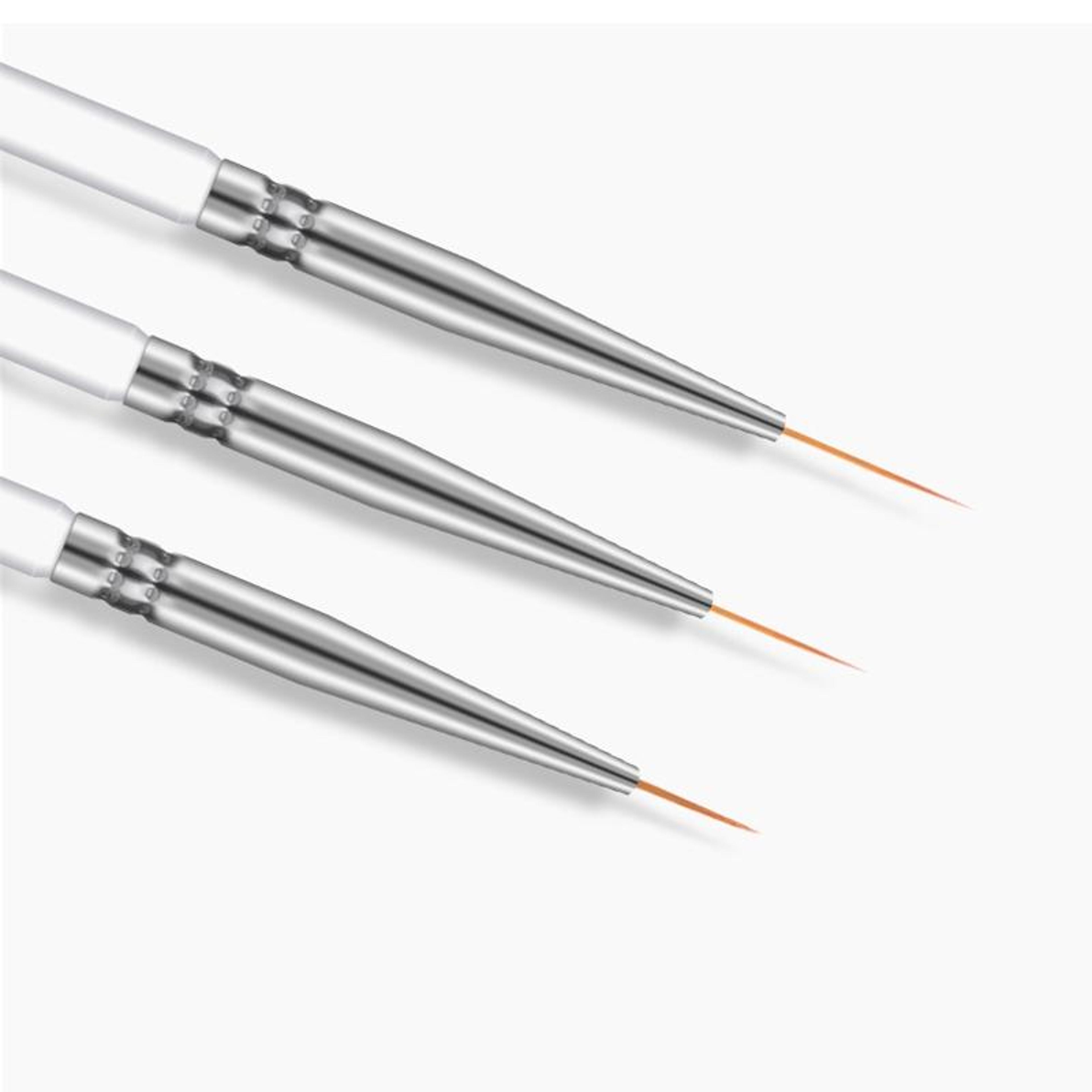 Crystal Precision Nail Art Brush Set For Fine Lines Flowers  Gel Manicure Design 1