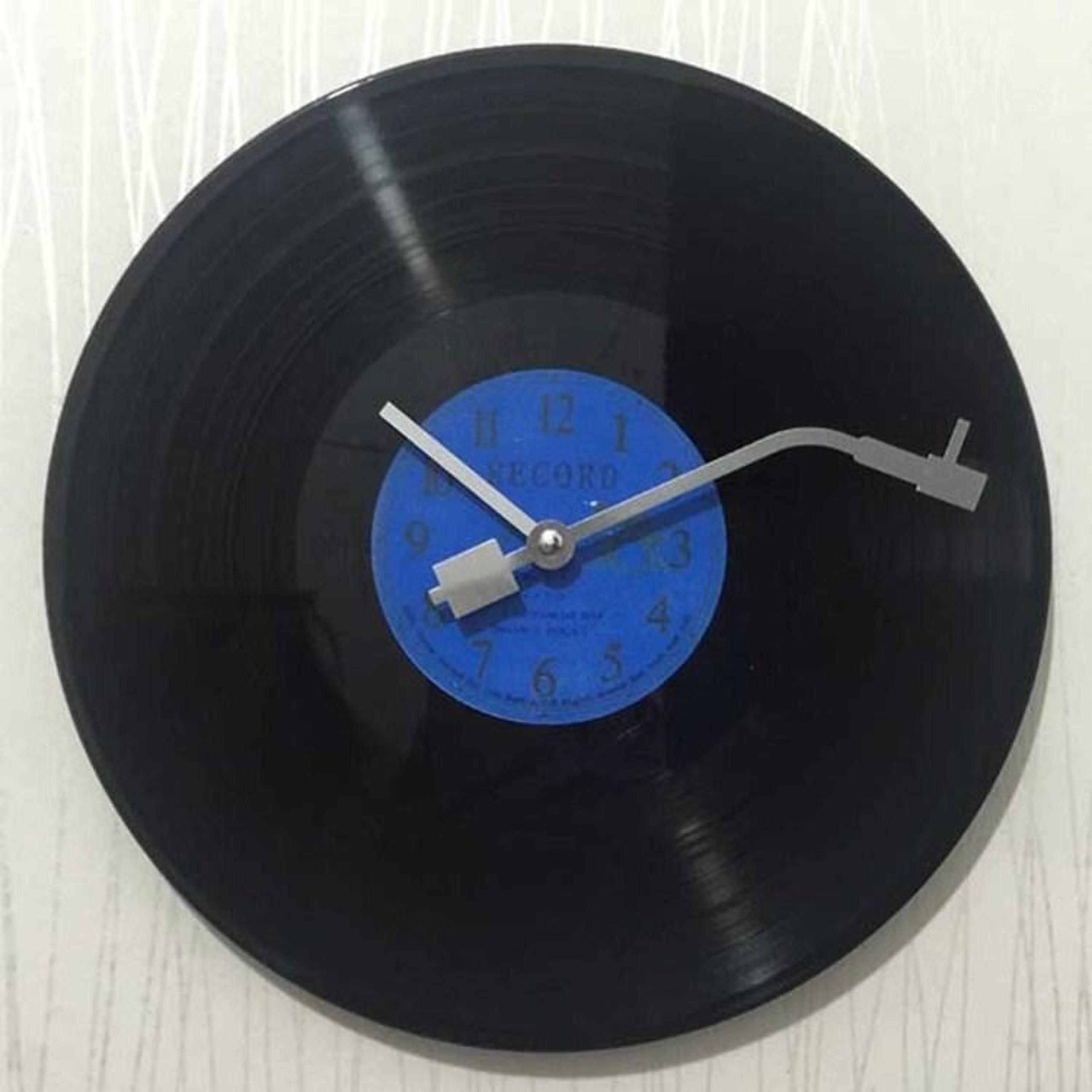 Vintage Vinyl Record Wall Clock With Silent Movement Retro Music Decor 5
