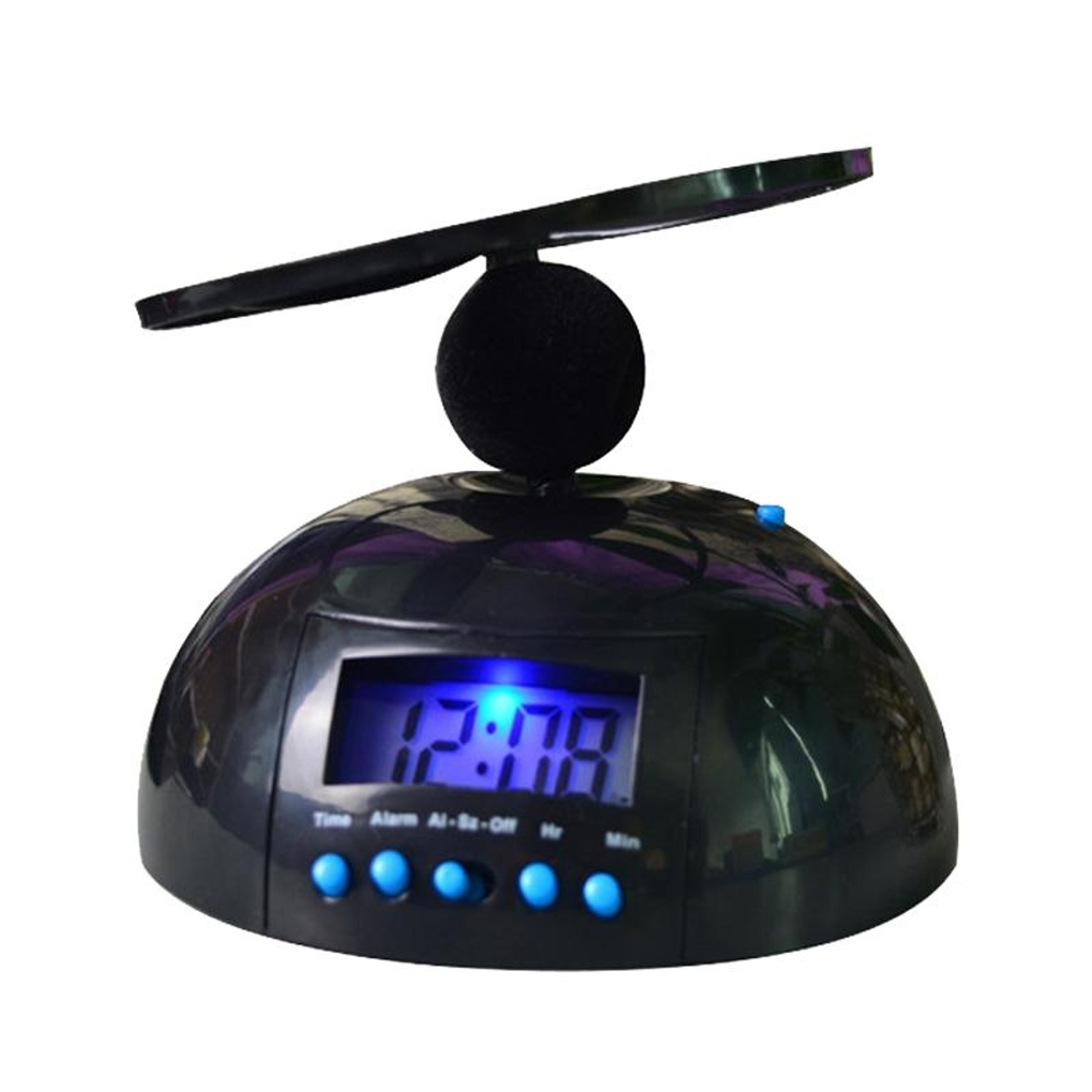 Flying Propeller Alarm Clock Digital LED Wake Up Clock For Heavy Sleepers 7