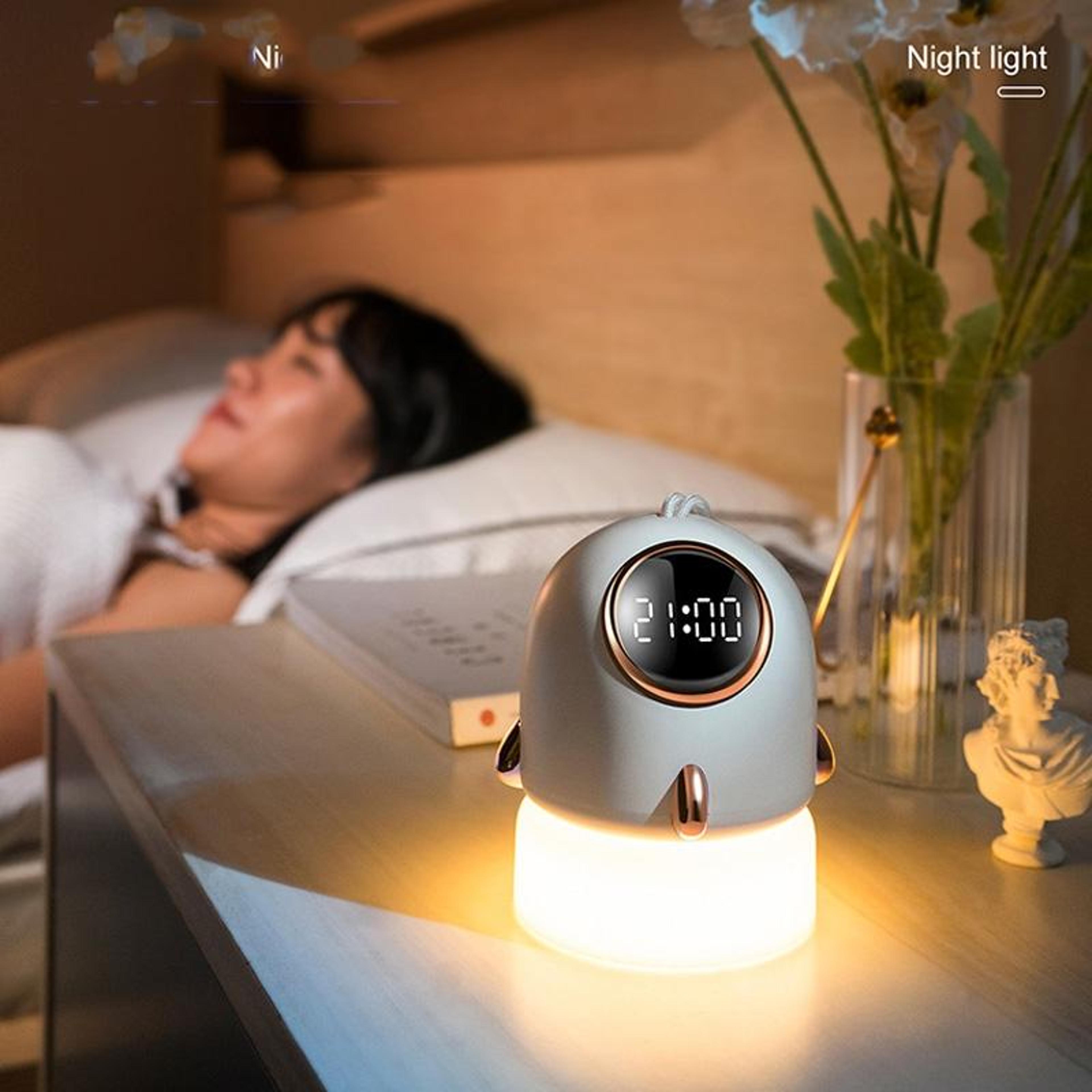 RocketGlow Kids Projection Alarm Clock With LED Night Light  Star Projector 1
