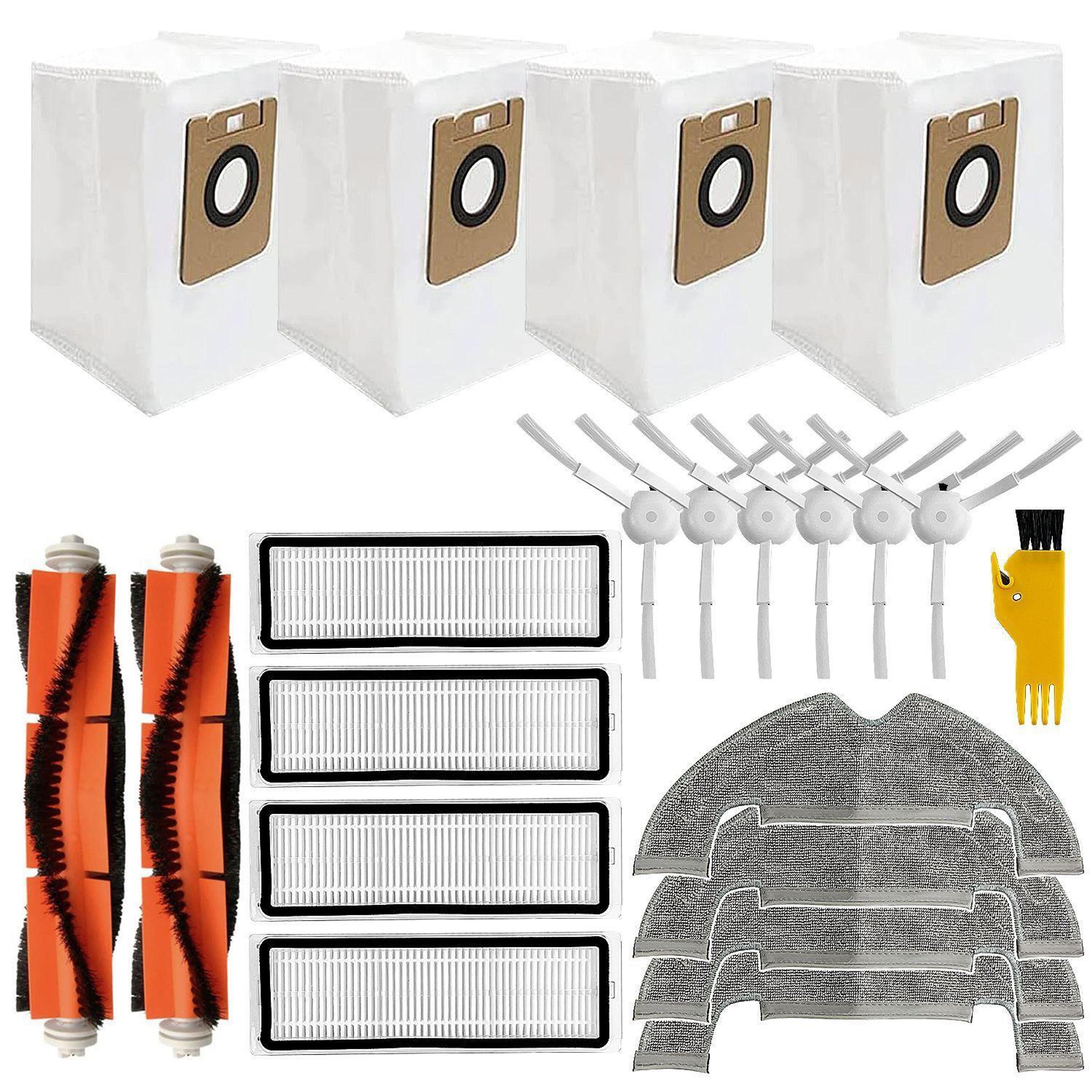 dreame robot vacuum replacement parts kit 21 piece for d10 plus, l10 plus & z10 pro