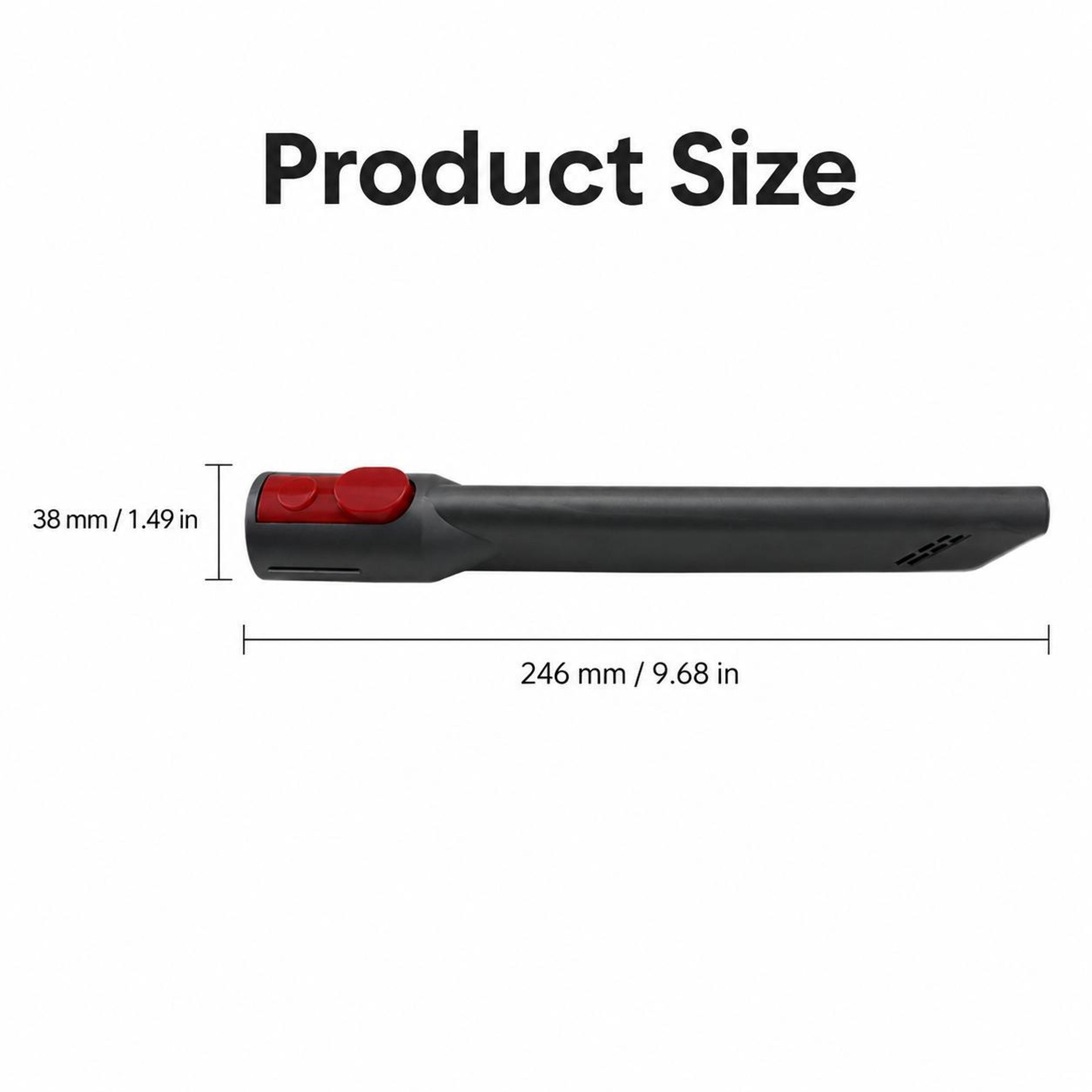 Dyson Crevice Cleaning Tool Long Flat Nozzle Attachment For V7 V8 V10 V11 Vacuums 4