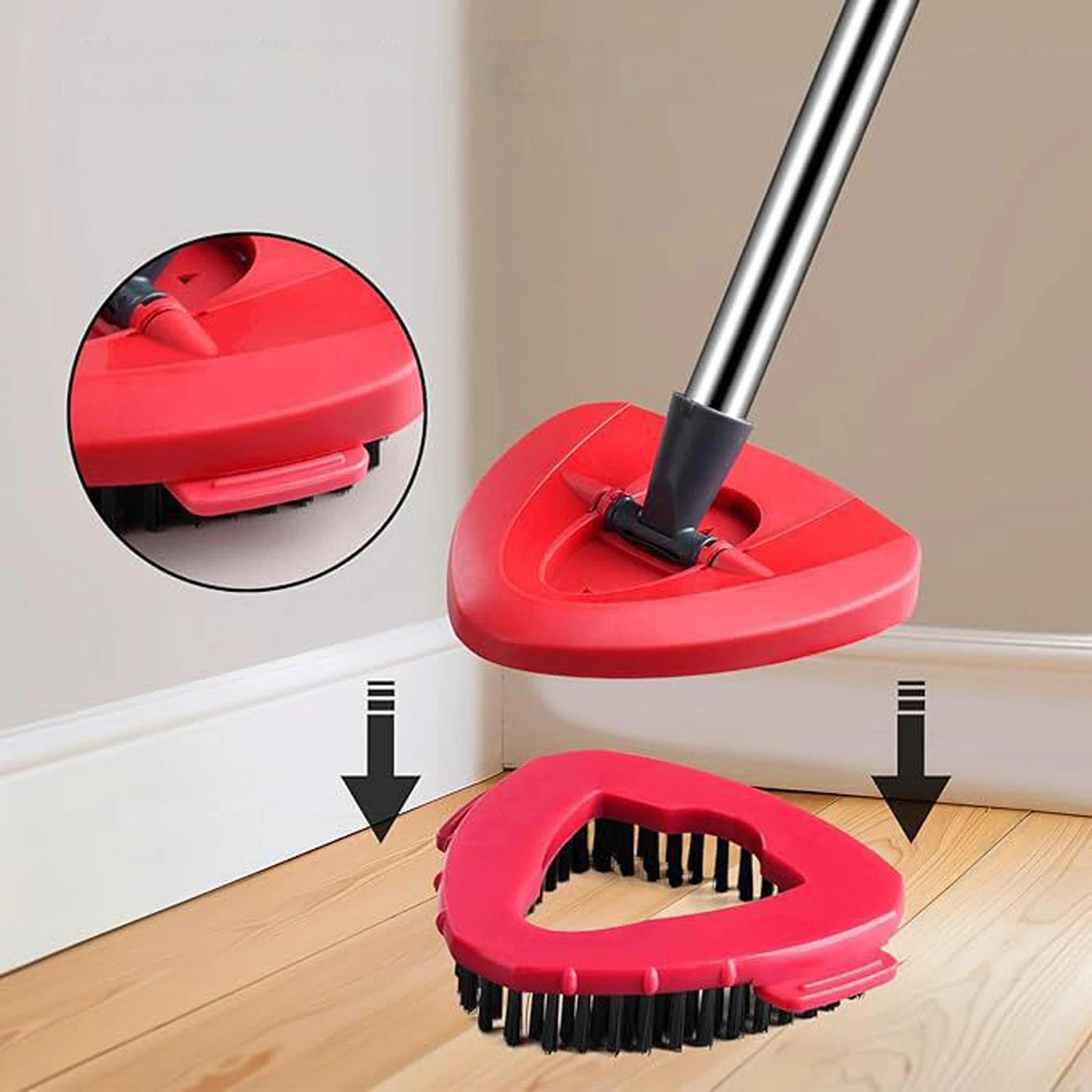 TriClean Corner Scrub Replacement Brush For Vileda O Cedar Spin Mop Bathroom  Floor Cleaner 0