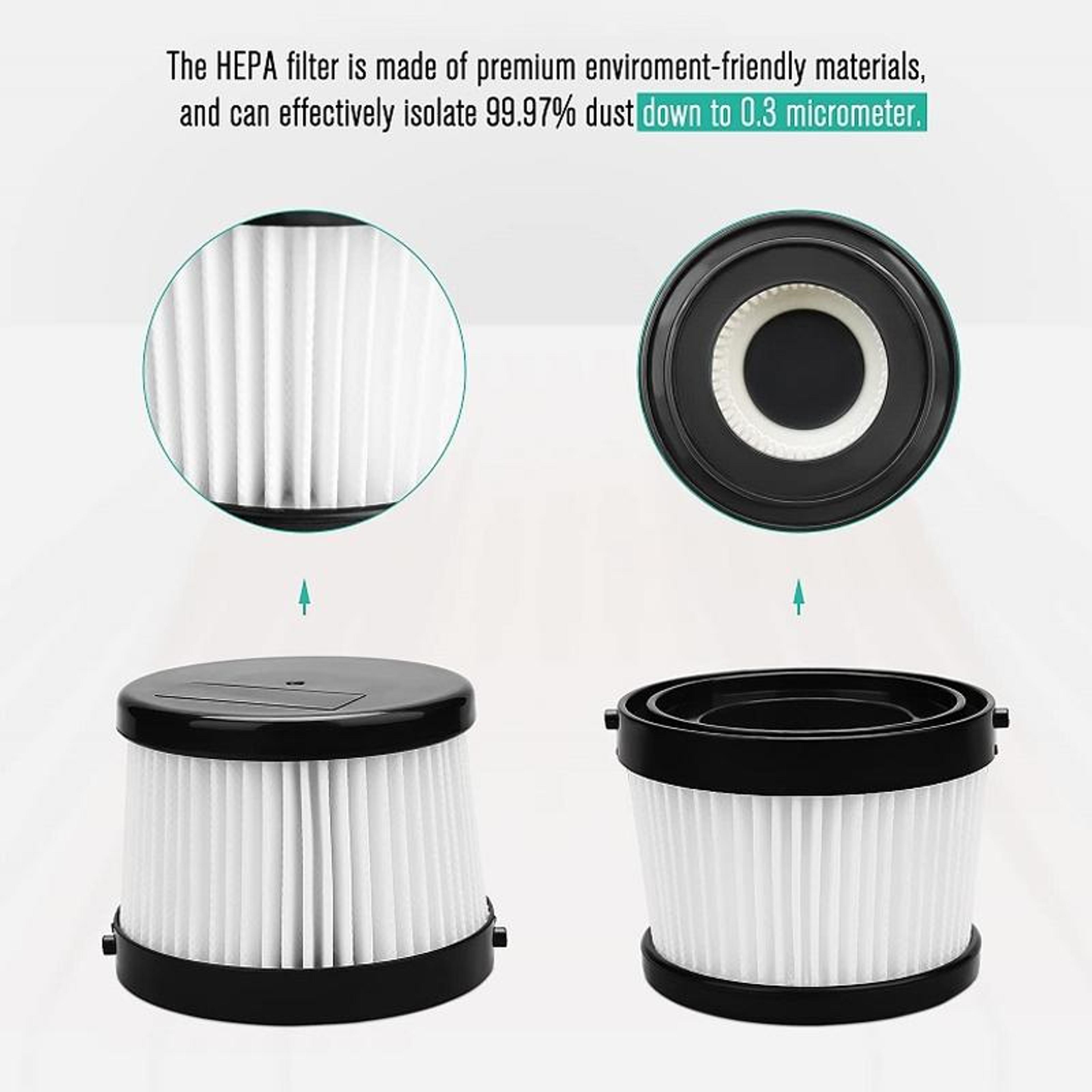 DEWALT DCV501LN Filter Replacement HEPA Vacuum Cleaner Filter For Efficient Dust Collection 3
