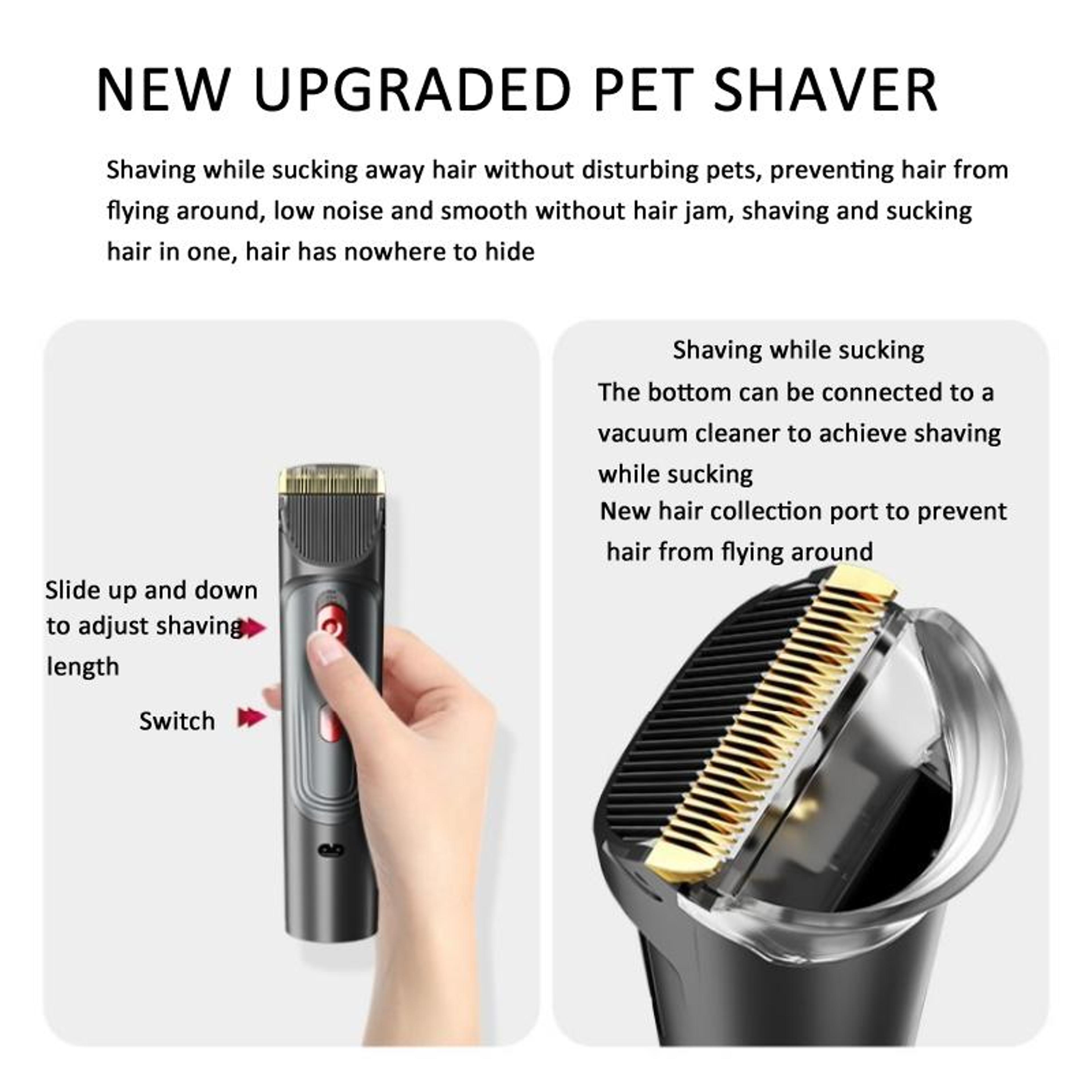Pet Grooming Vacuum Attachment Kit For Dyson V7 V8 V10 V11 V15 With Hair Trimmer  Hose 5