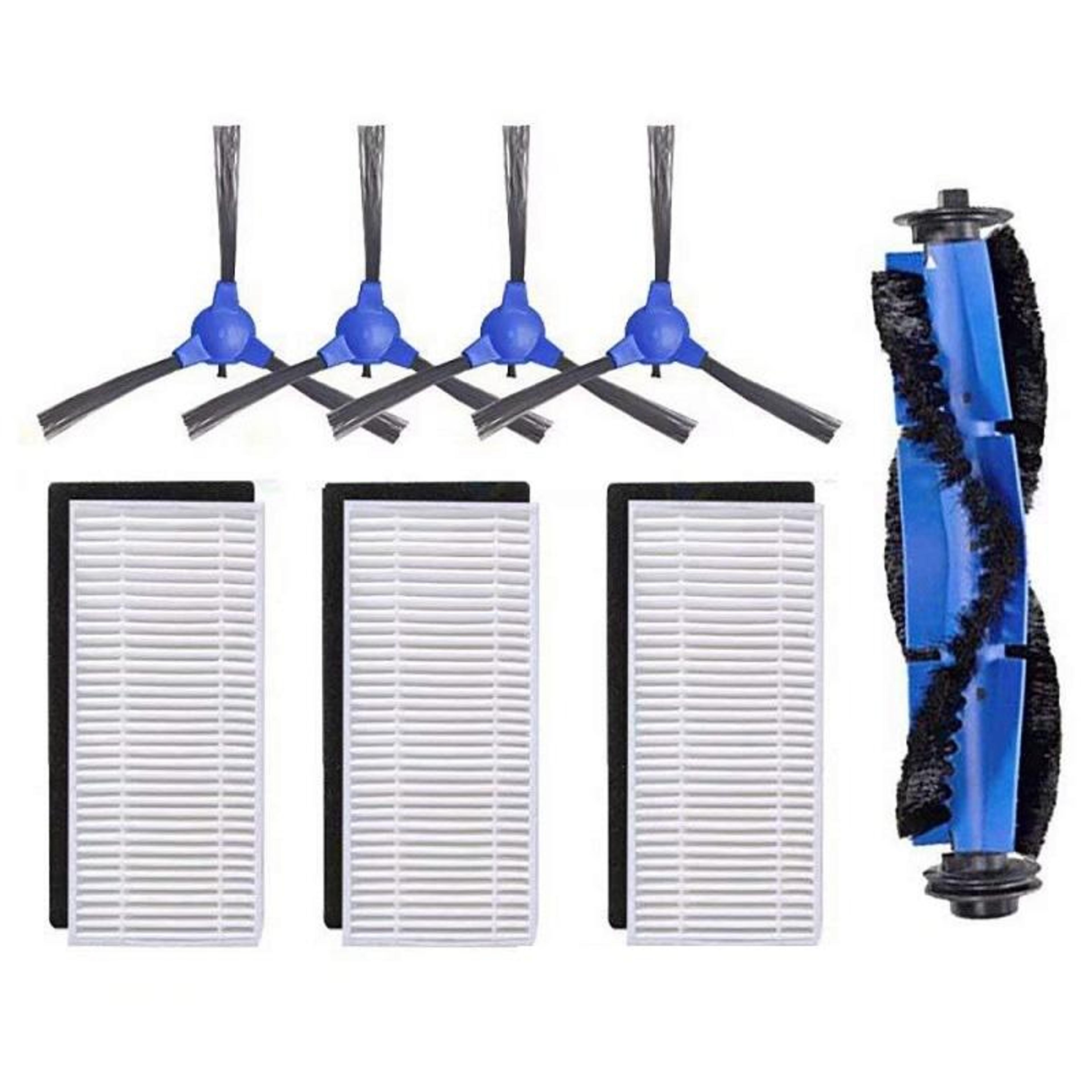11 Piece Eufy RoboVac Replacement Kit With Main Brush Filters And Side Brushes For 11S 15T 30 30C 1 0