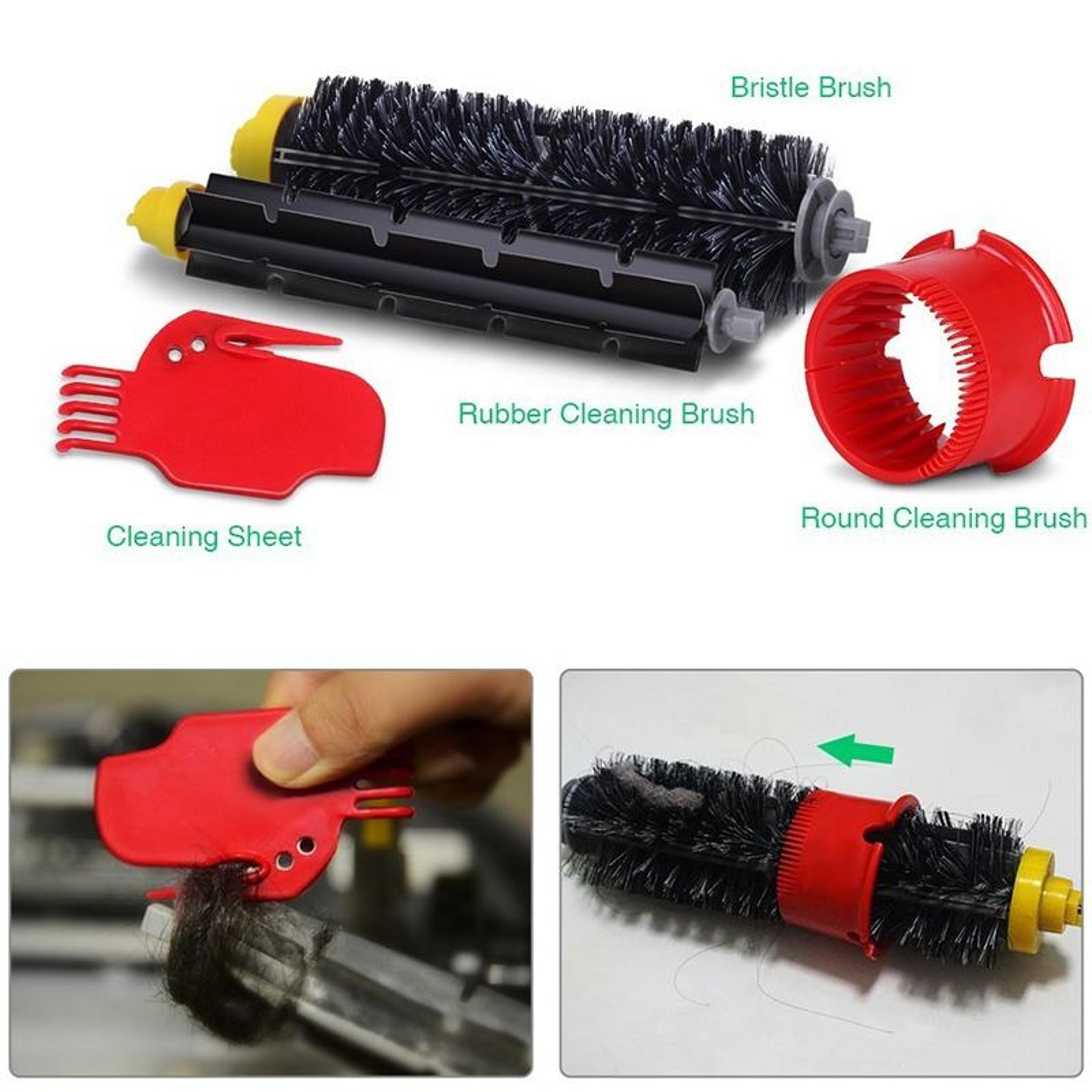 HEPA Filter Roller Brush Replacement Kit For IRobot Roomba 700 Series 760 770 780 790 4