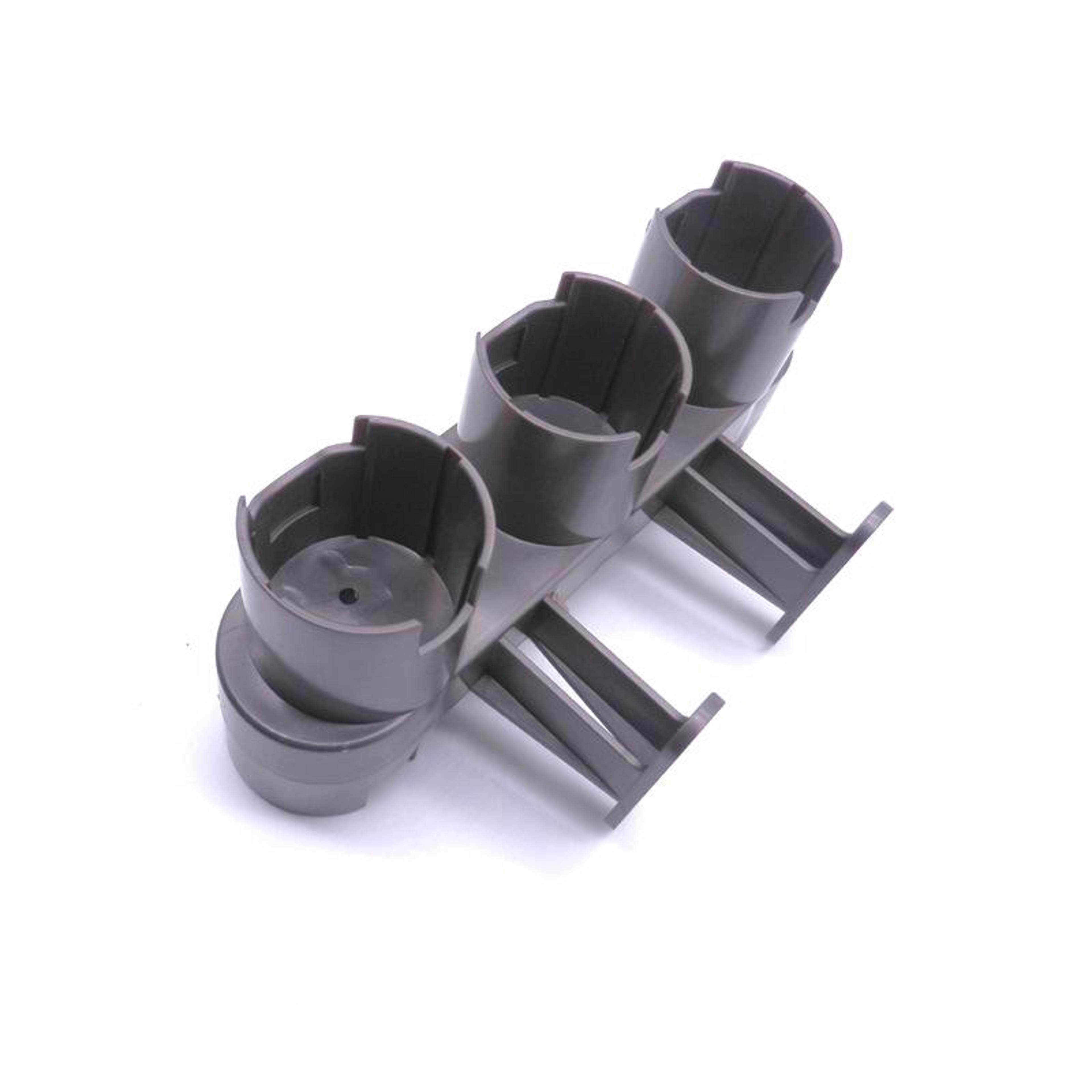 Dyson V7 V8 V10 Wall Mount Vacuum Storage Rack With 2 Adapter Holders 6