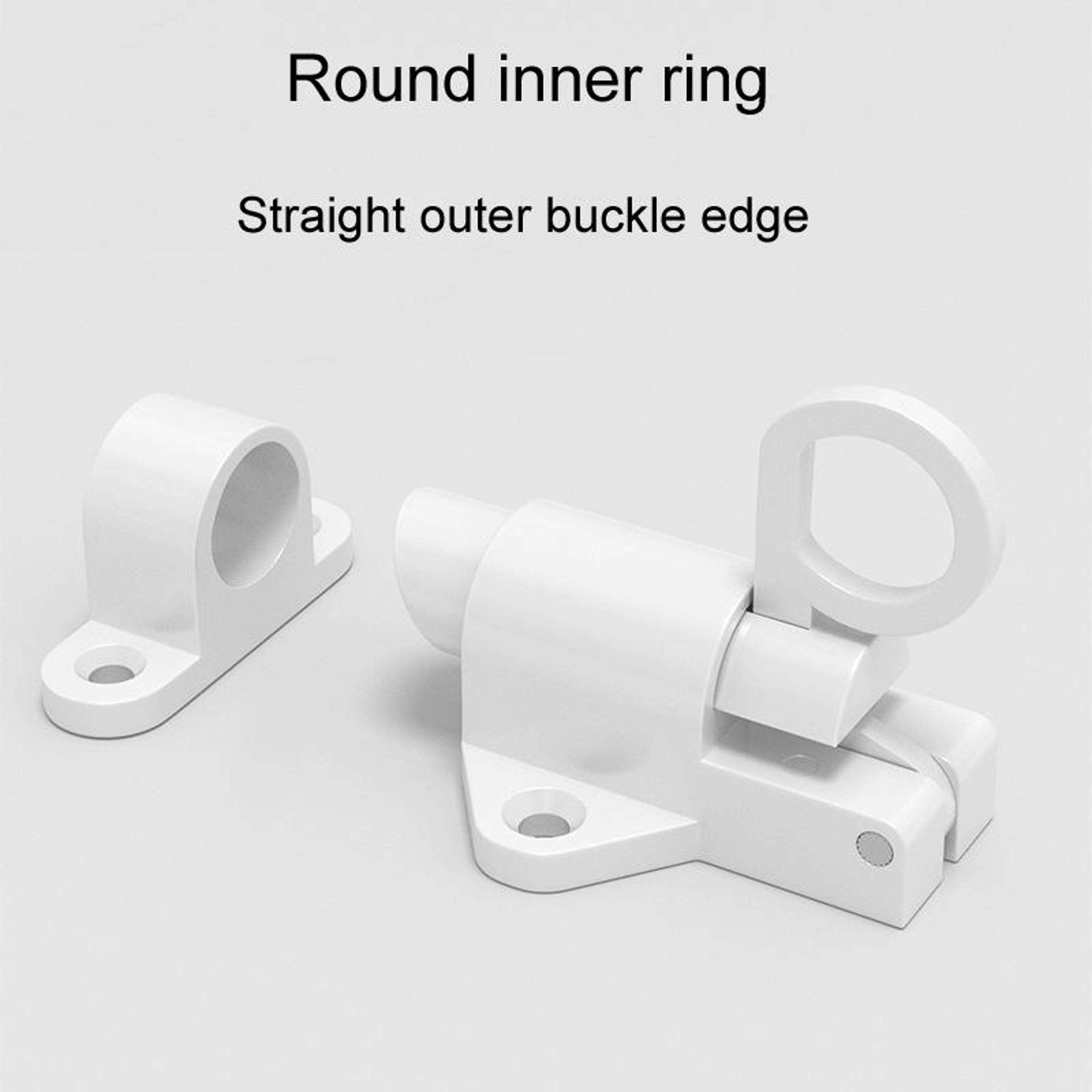 Heavy Duty Automatic Door Latch Aluminum Alloy Spring Latch Lock For Room Doors And Gates 3