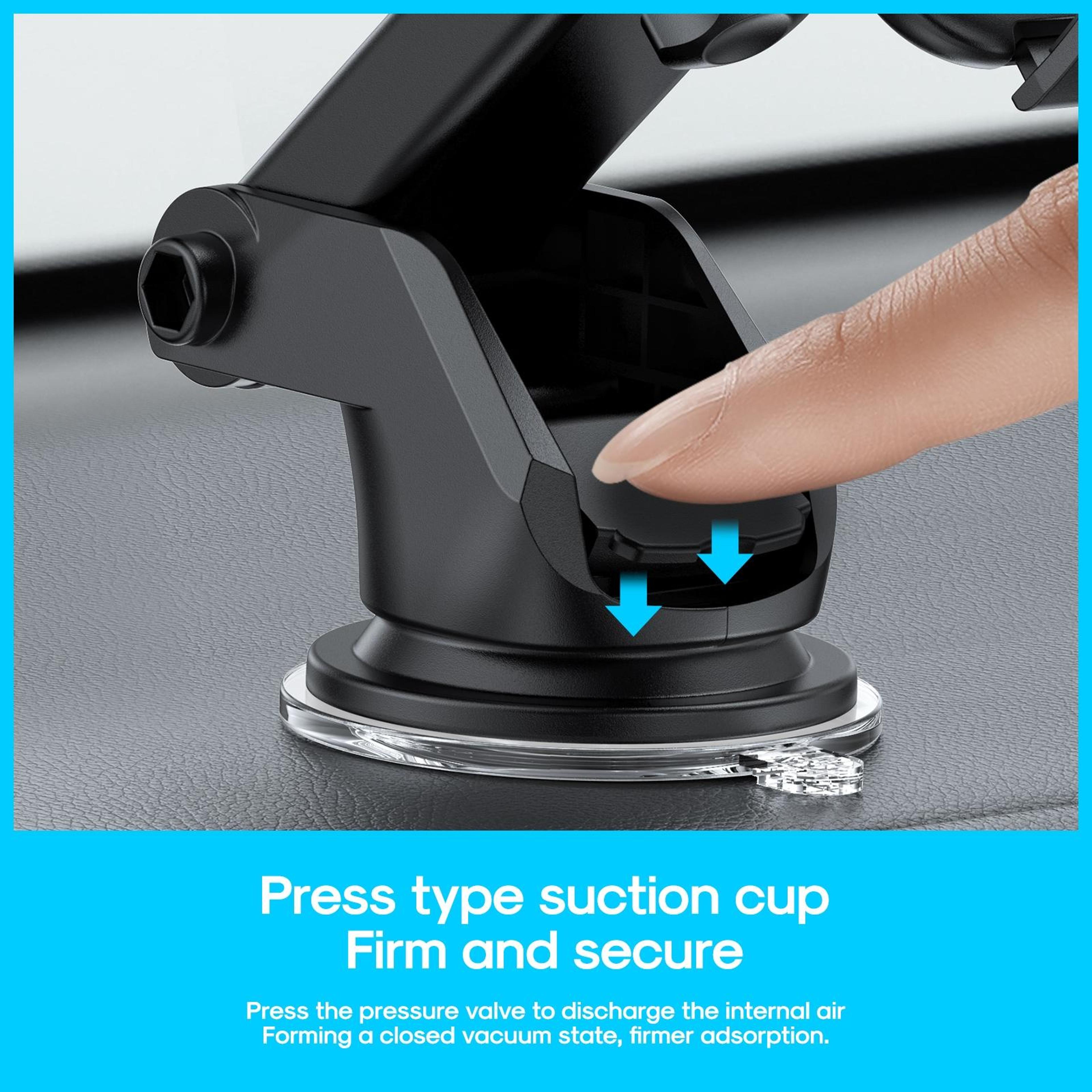 JR ZS259 Dashboard Phone Holder 360 Rotating Car Phone Mount For Smartphones 6