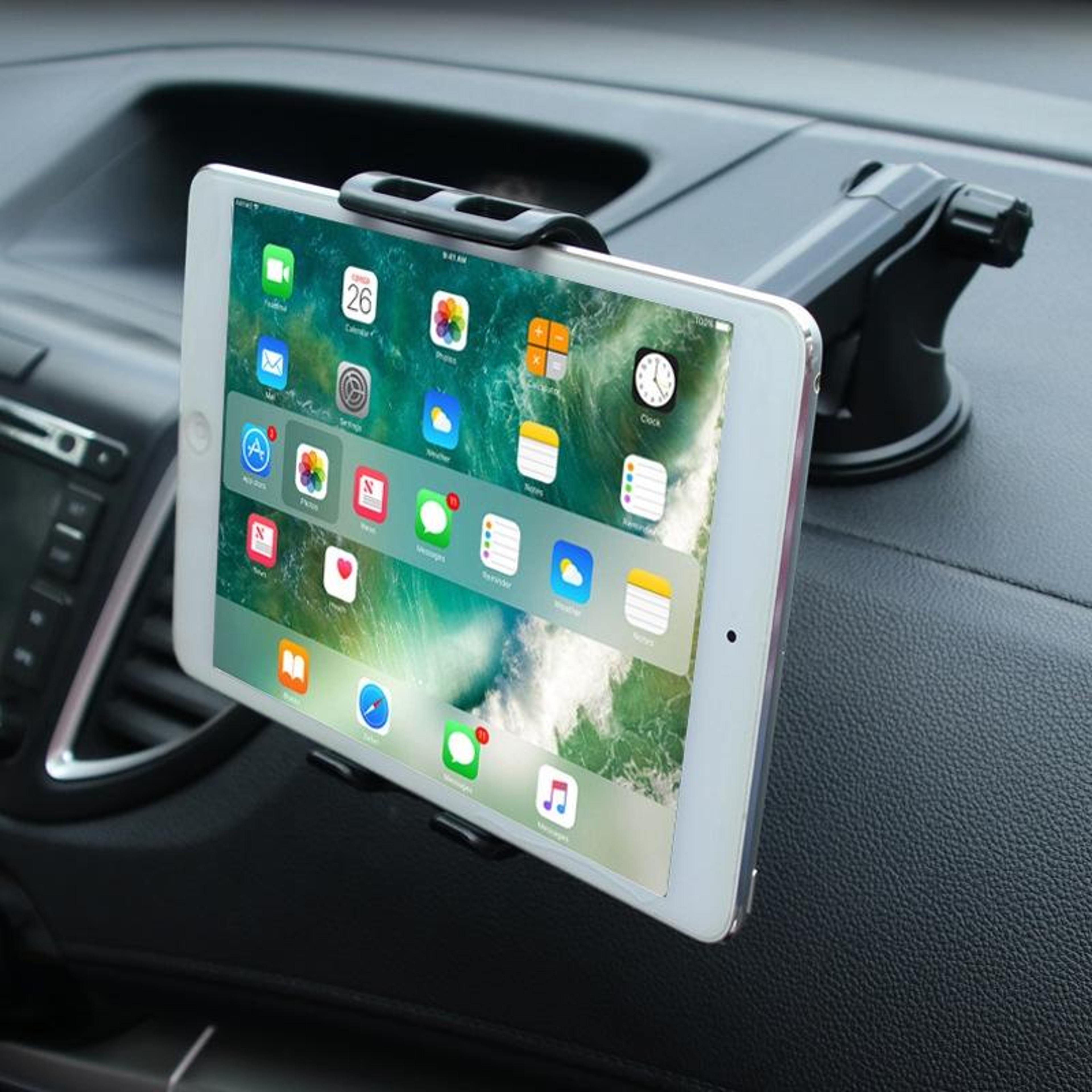 360 Rotating Car Phone Holder And Tablet Suction Cup Mount 2 Pack Adjustable Car Mount 5