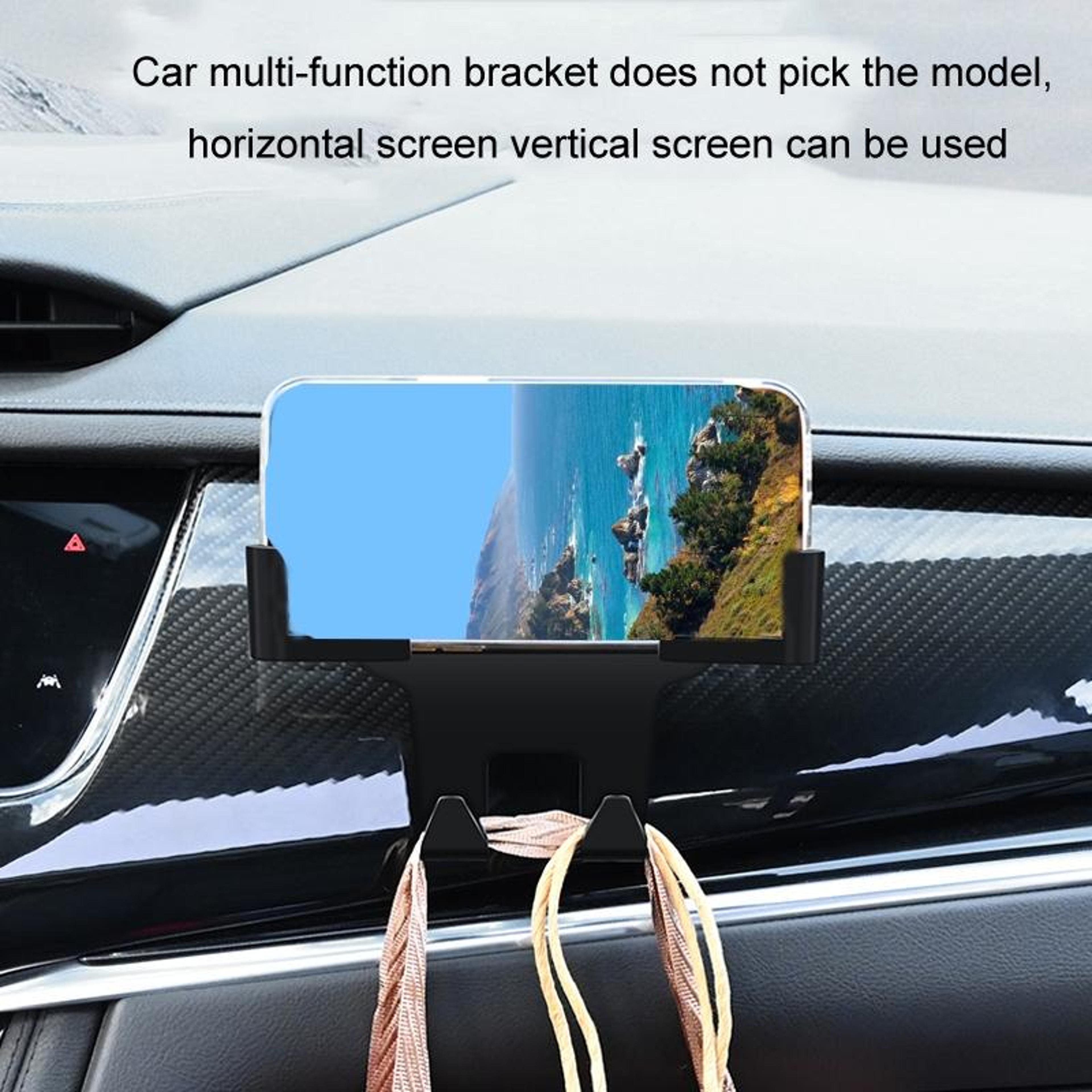 2 In 1 Car Headrest Hook And Car Phone Holder Seat Organizer 3