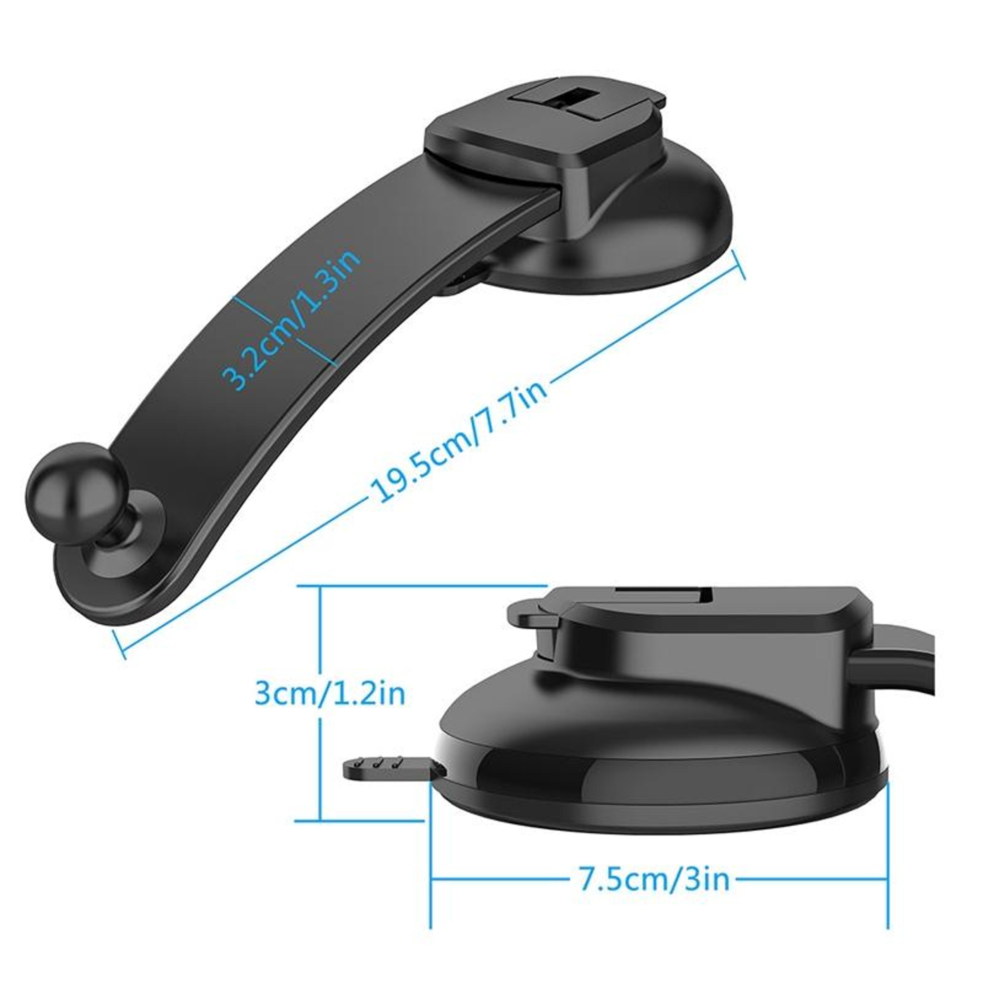 CP P20 Universal Car Tablet Holder Suction Cup Dashboard Mount For IPad And Smartphones 3