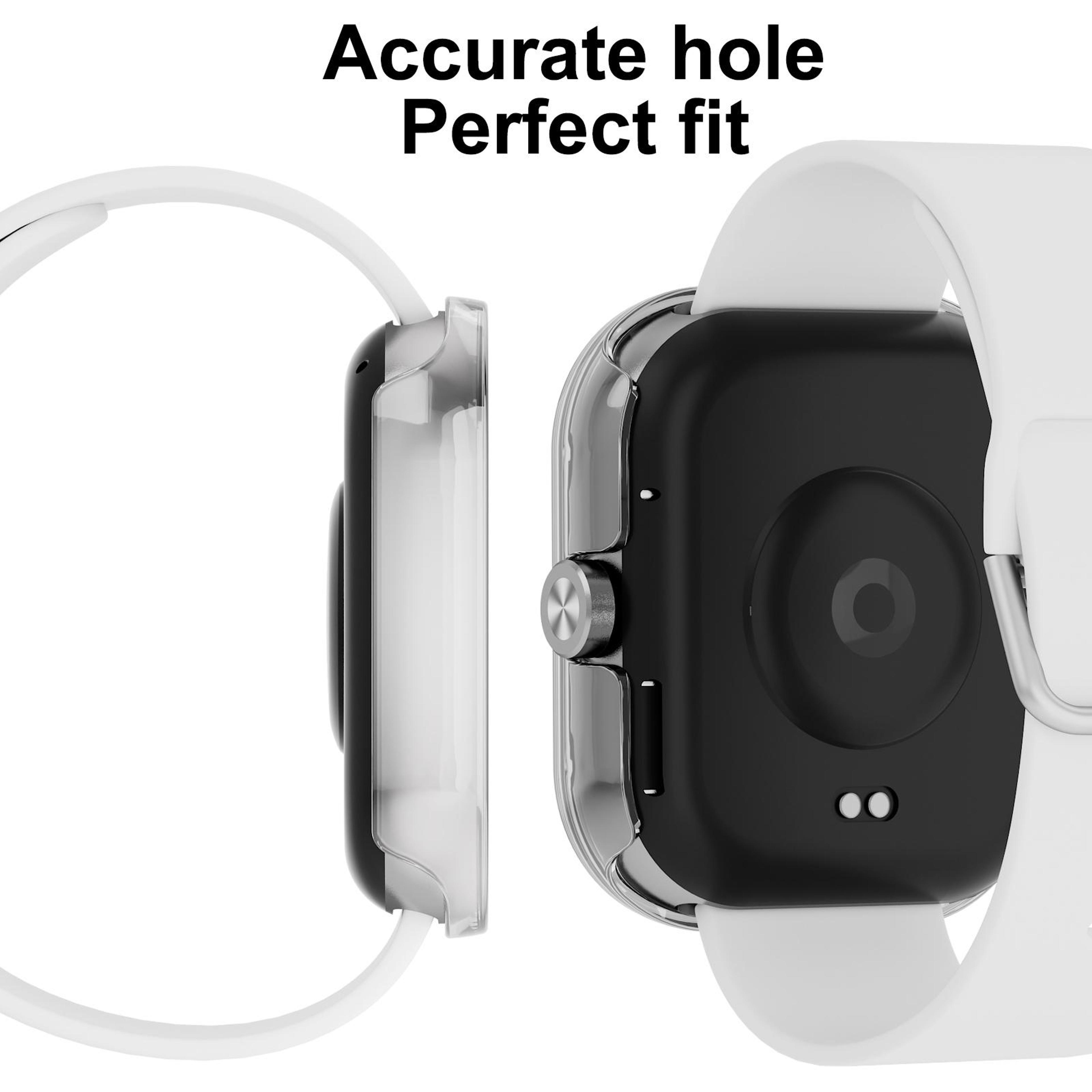 Redmi Watch 4 Protective Case With Tempered Glass Screen Protector Full Coverage PC Cover 9