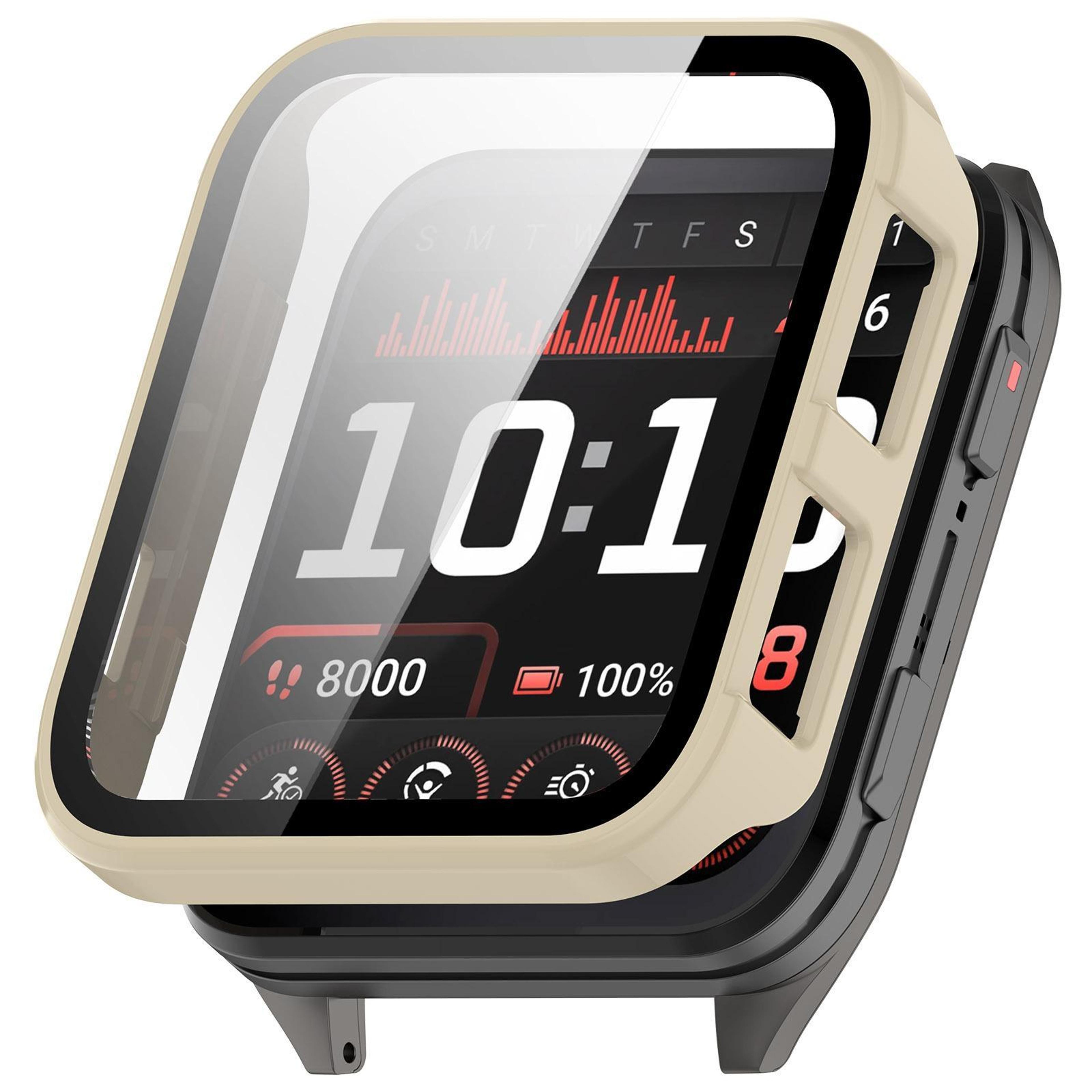 Garmin Venu X1 Case With Tempered Glass Screen Protector Lightweight PC Watch Cover 8