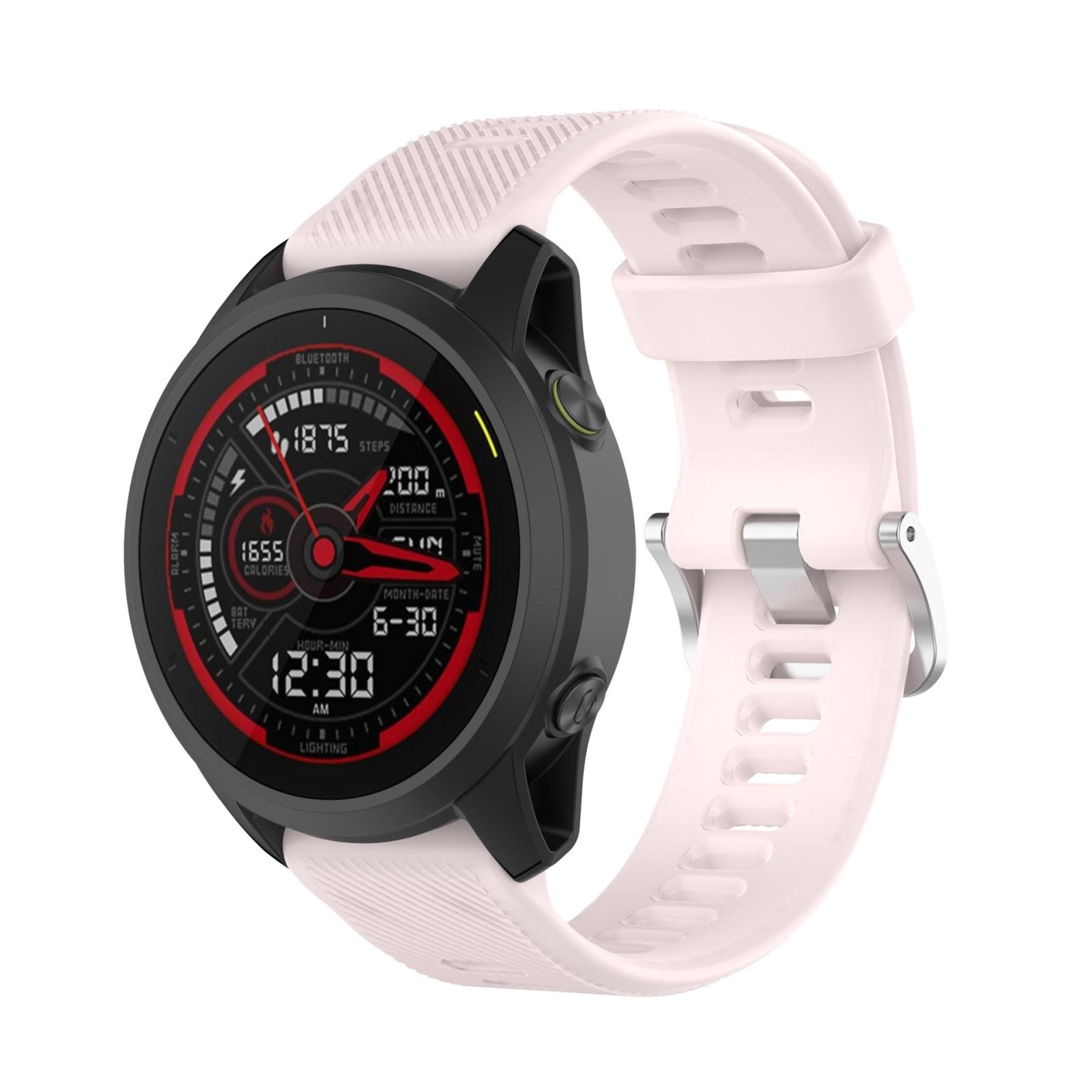 Garmin Forerunner 745 22mm Silicone Watch Band Quick Release Twill Replacement Sports Strap 8