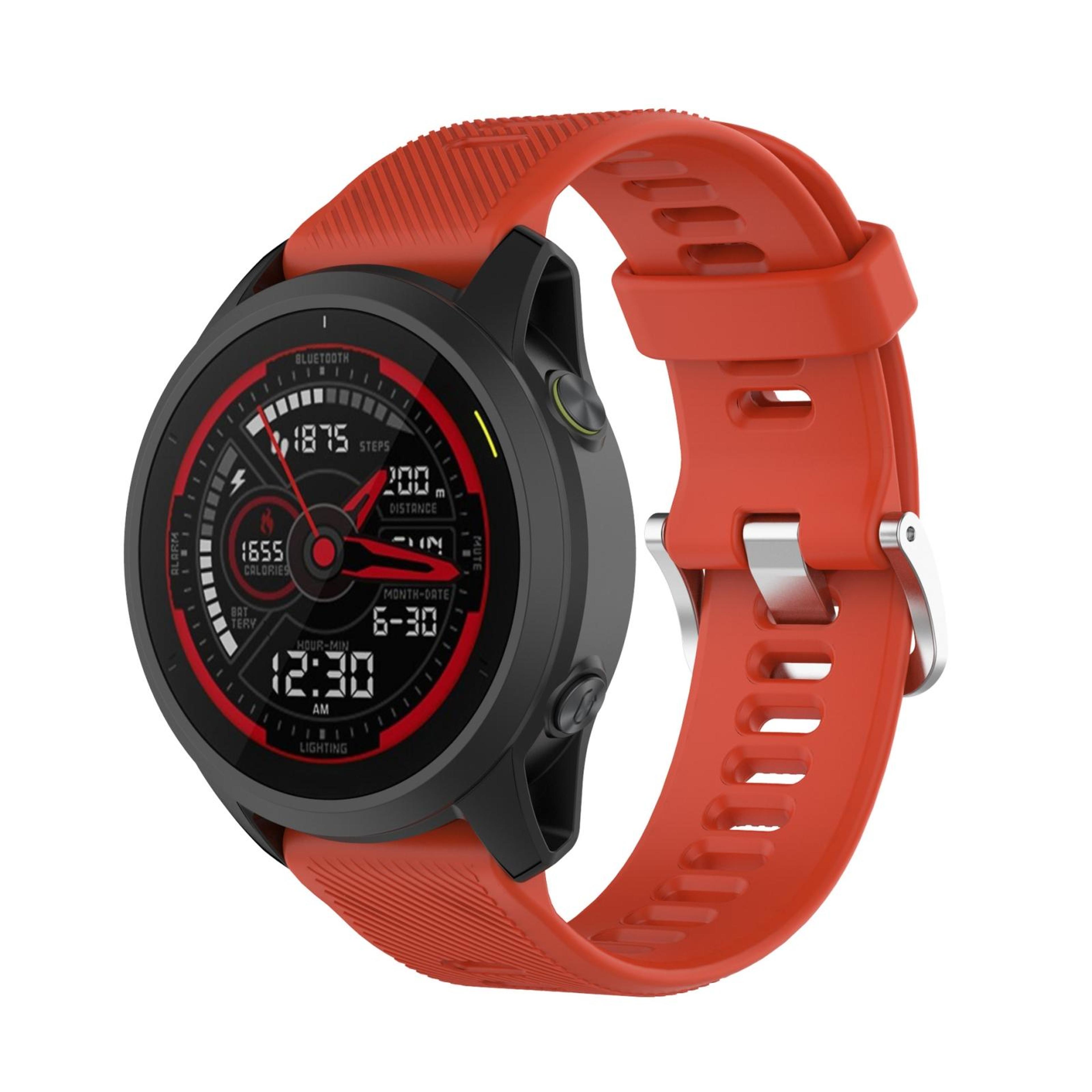 Garmin Forerunner 745 22mm Silicone Watch Band Quick Release Twill Replacement Sports Strap 12