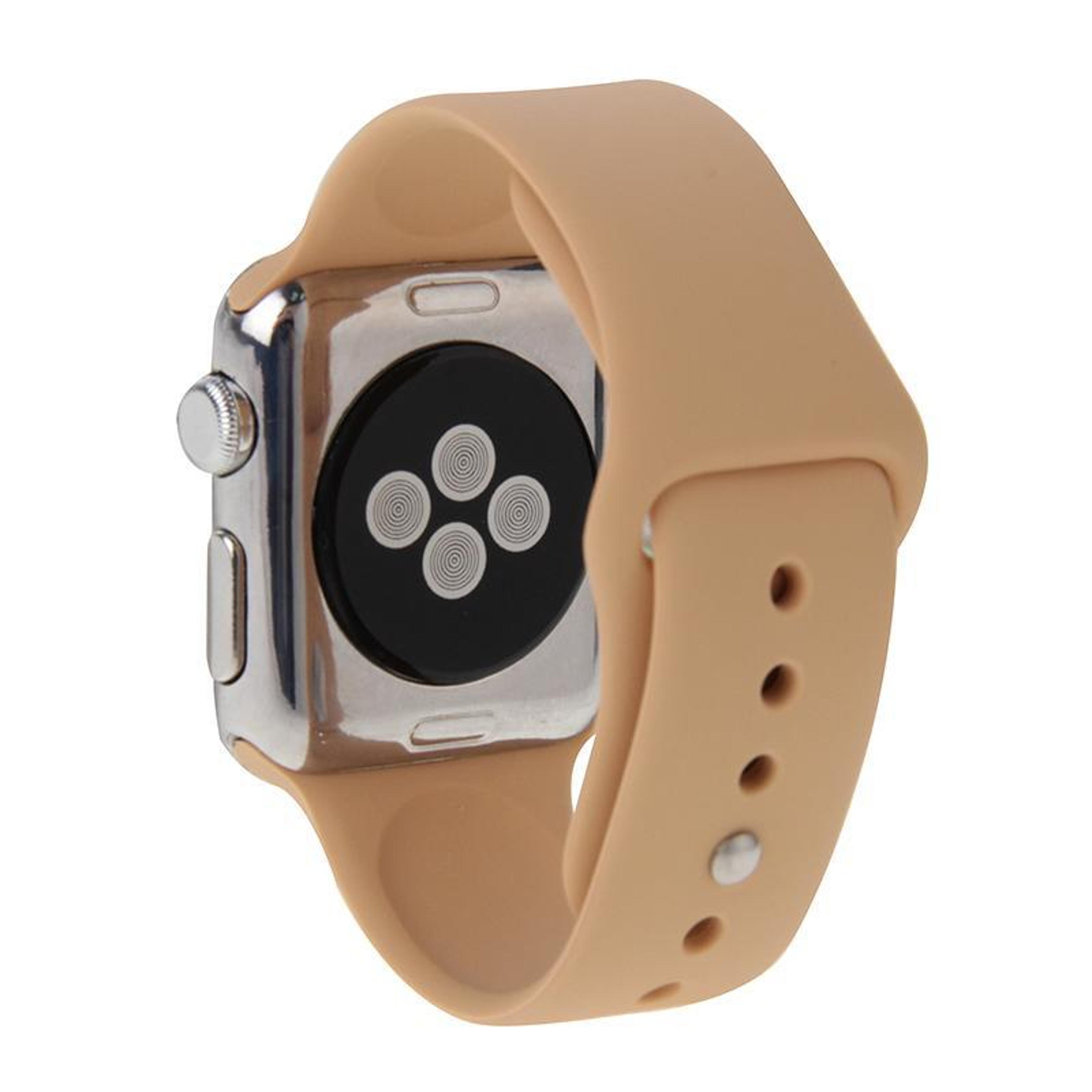 Apple Watch Sport Band 38mm Soft Silicone Replacement Strap With Secure Pin And Tuck Closure 17