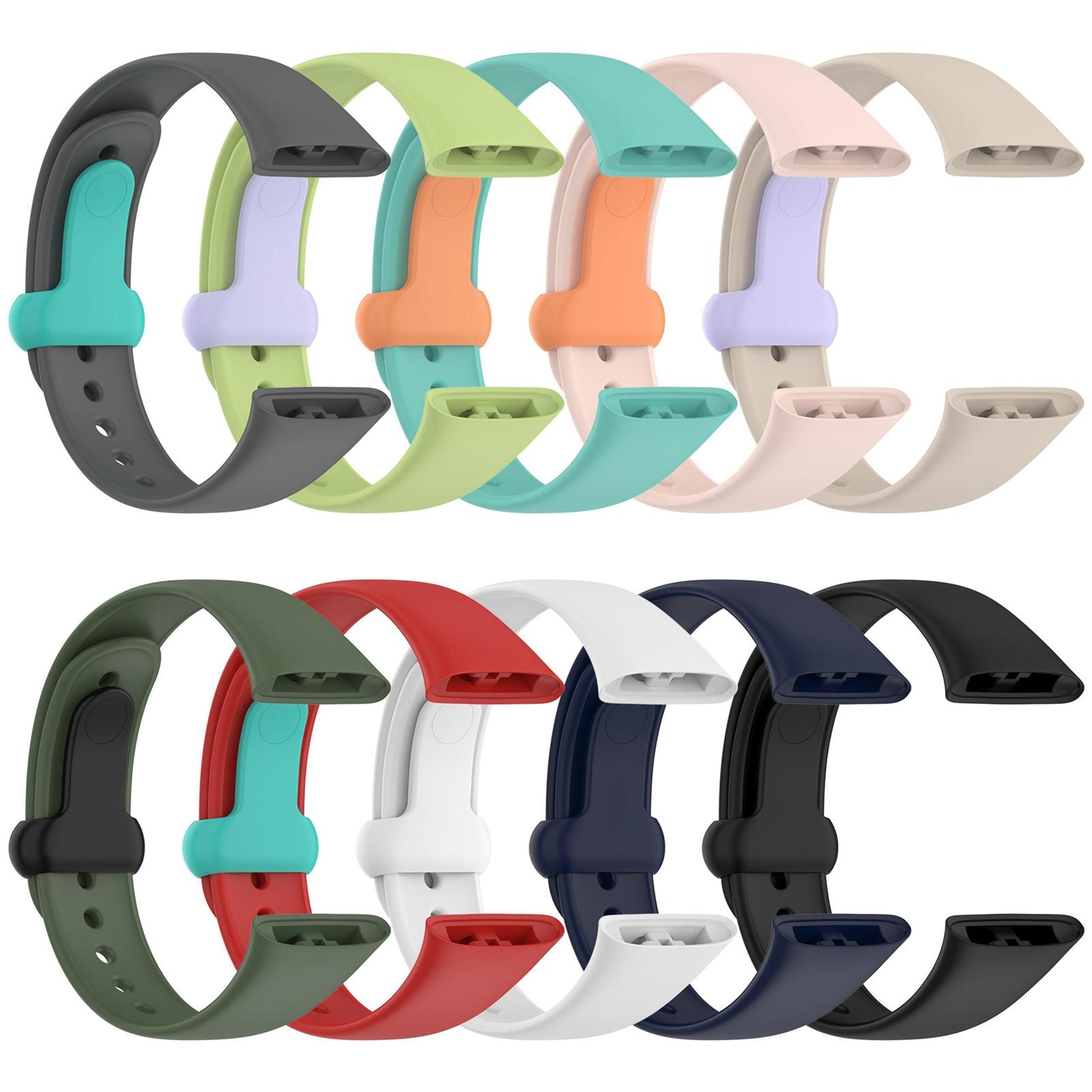 Redmi Watch 3 Silicone Watch Strap Soft Adjustable Replacement Watch Band 5