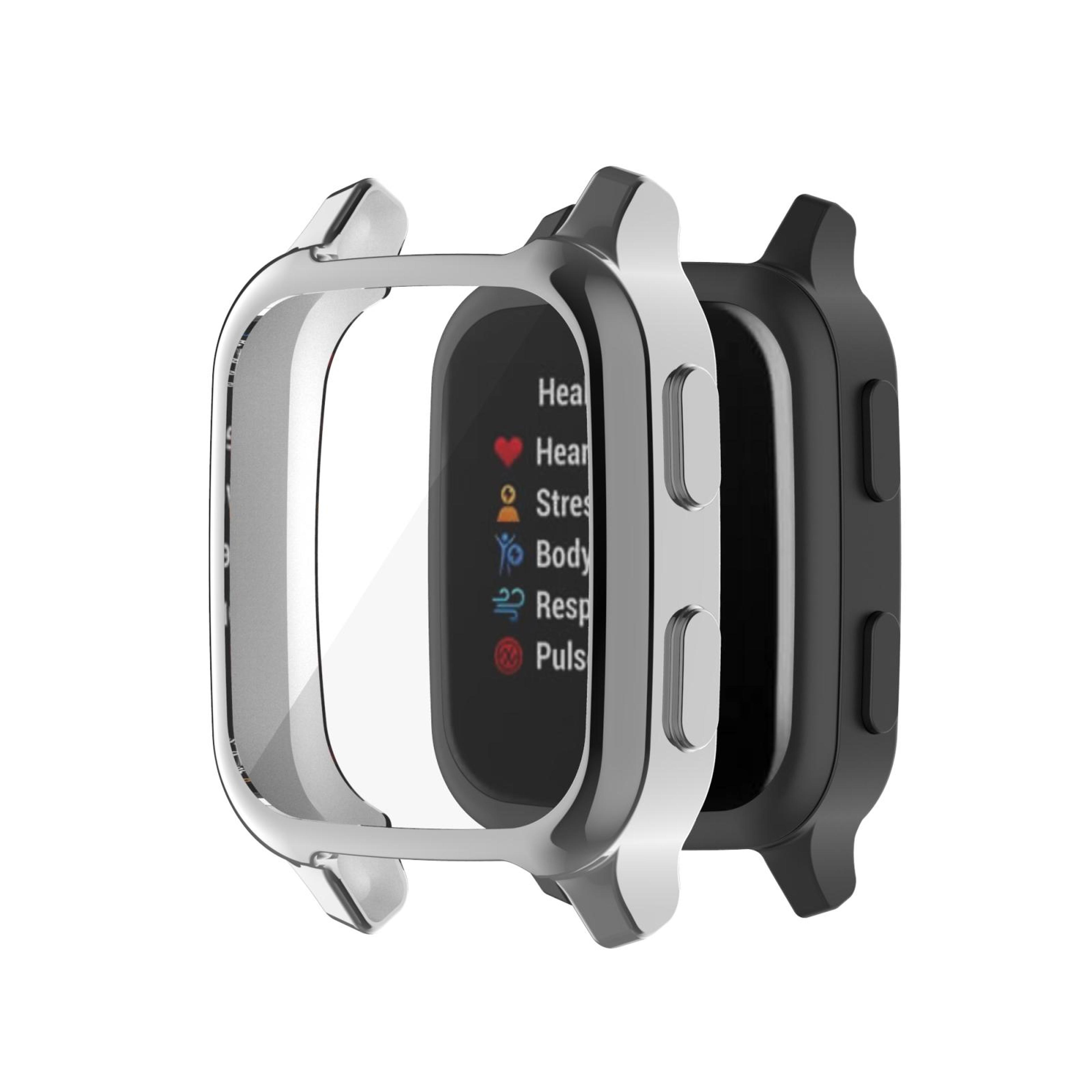 Garmin Venu Sq 2 Full Coverage TPU Watch Case Protective Electroplated Cover 0