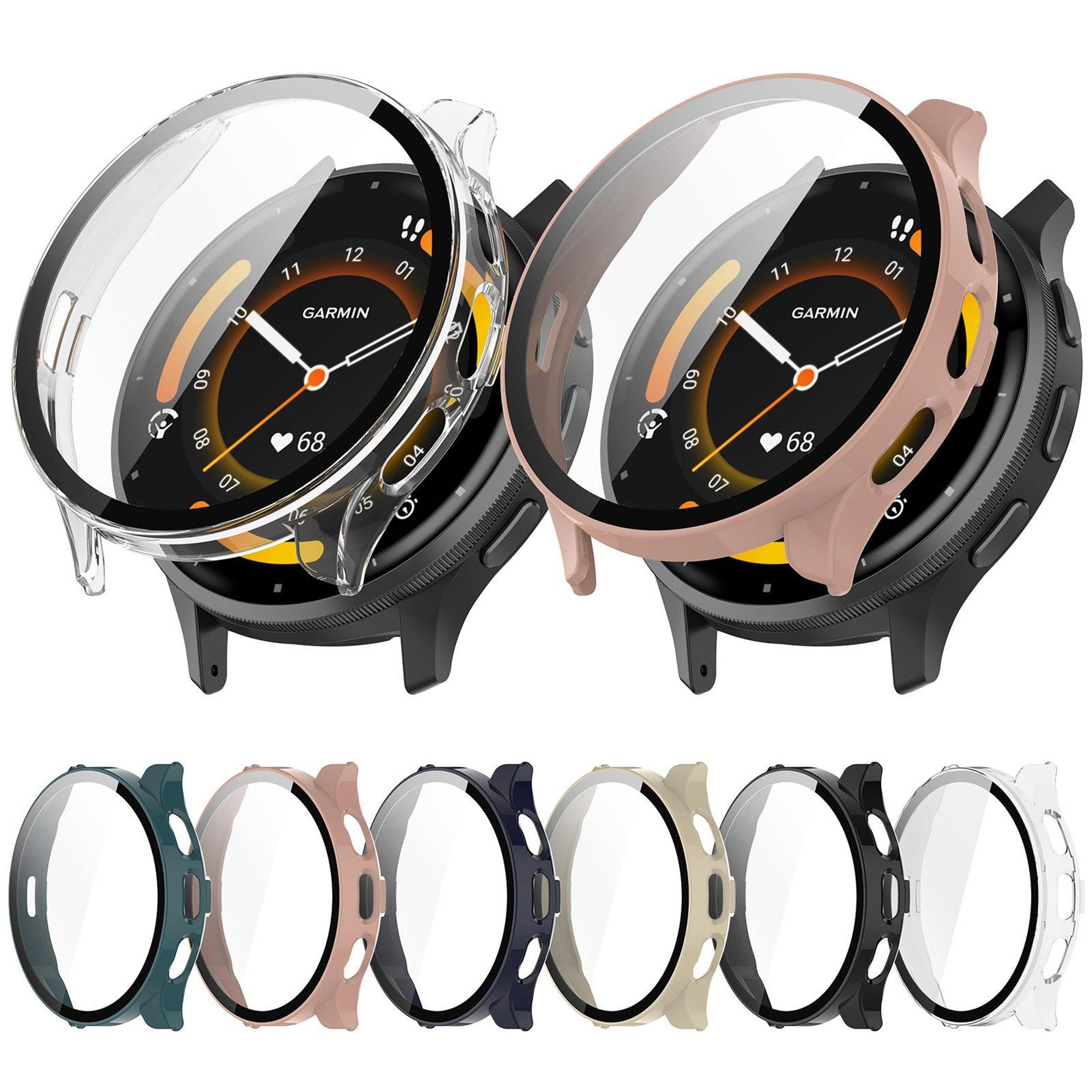 Garmin Venu 3 Case With Tempered Glass Screen Protector Full Coverage Protective Cover 3