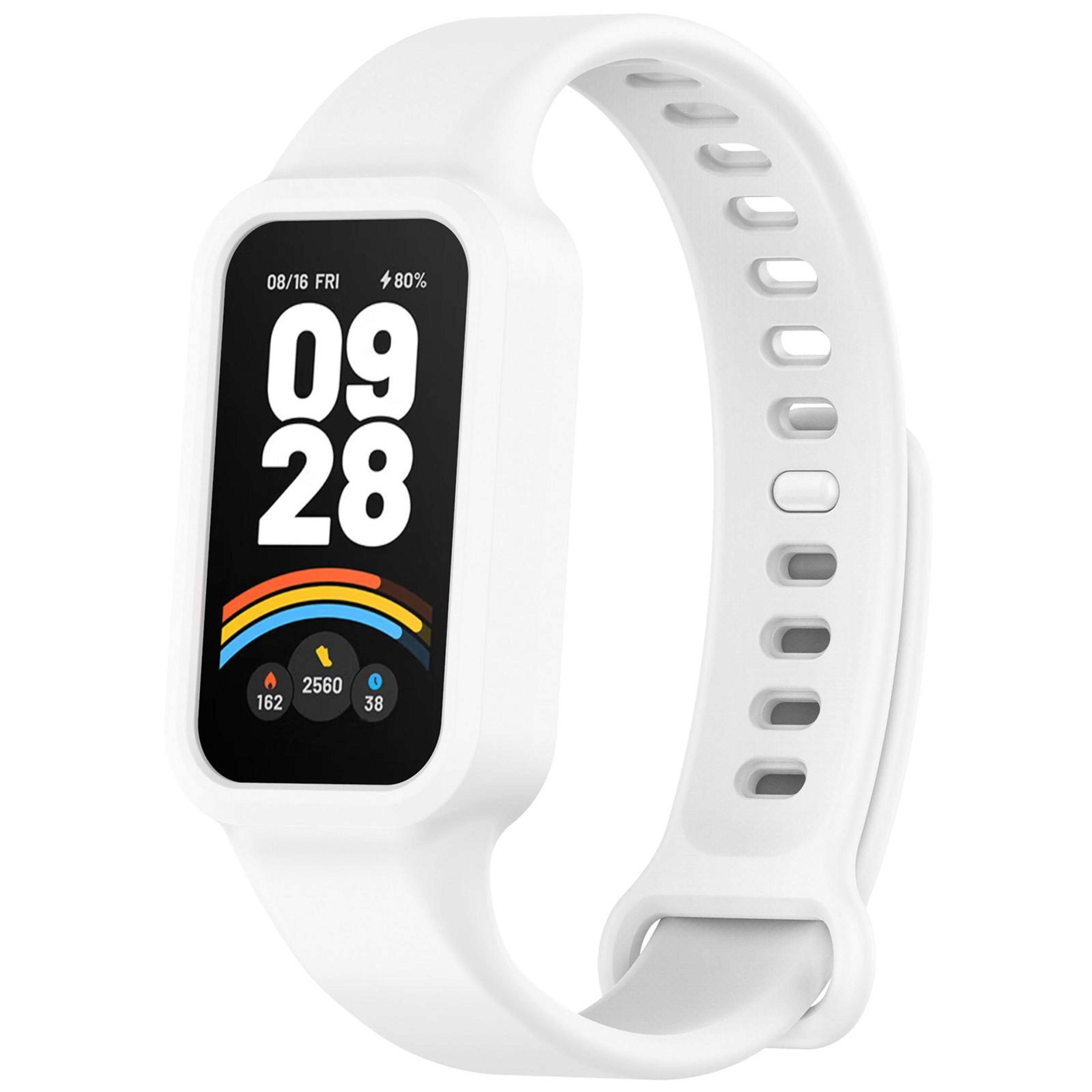 Xiaomi Smart Band 9 Active Silicone Watch Band Replacement Strap For Redmi Band 3 12