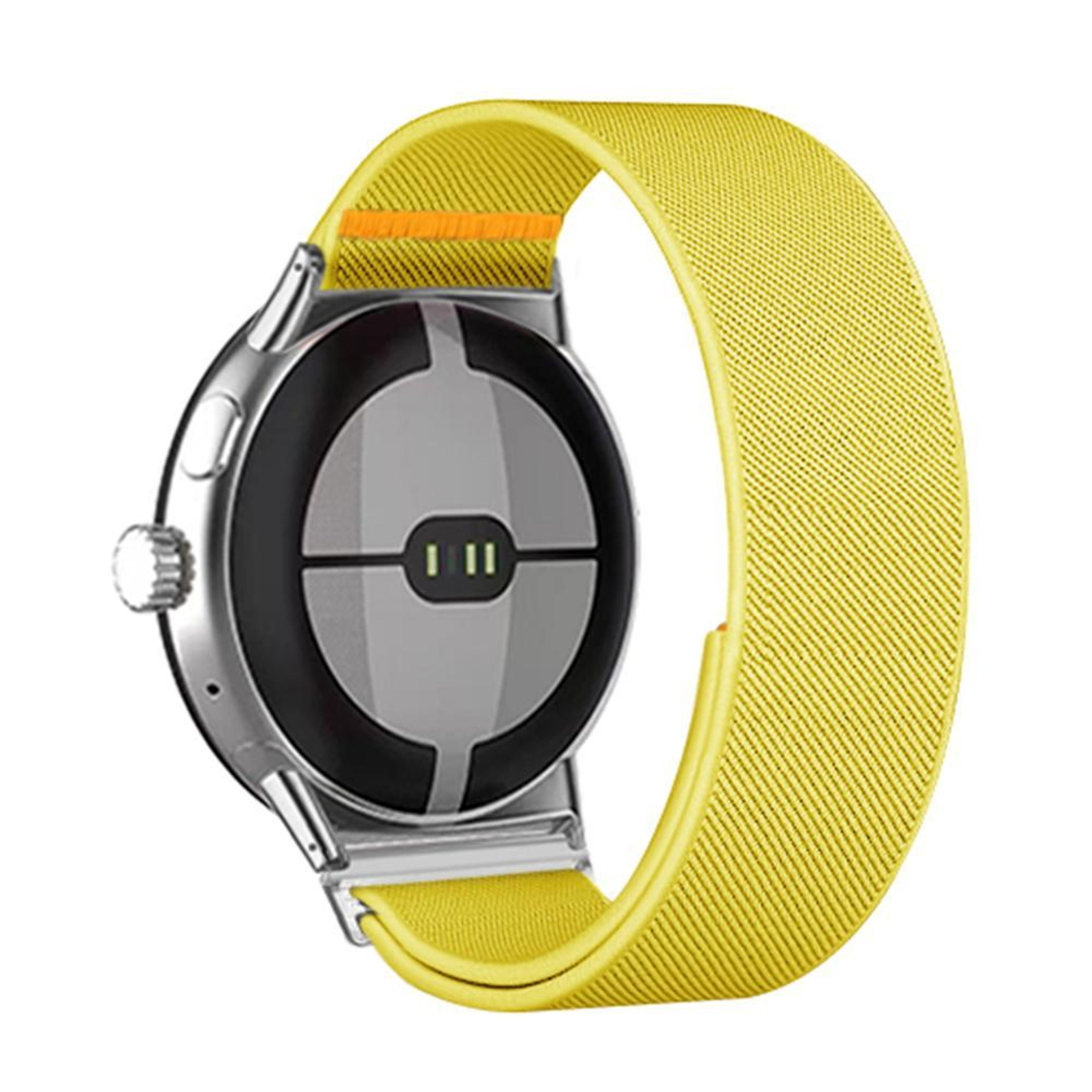 Google Pixel Watch 4 45mm Adjustable Elastic Nylon Watch Band For Watch 3 Soft Single Loop Strap 1