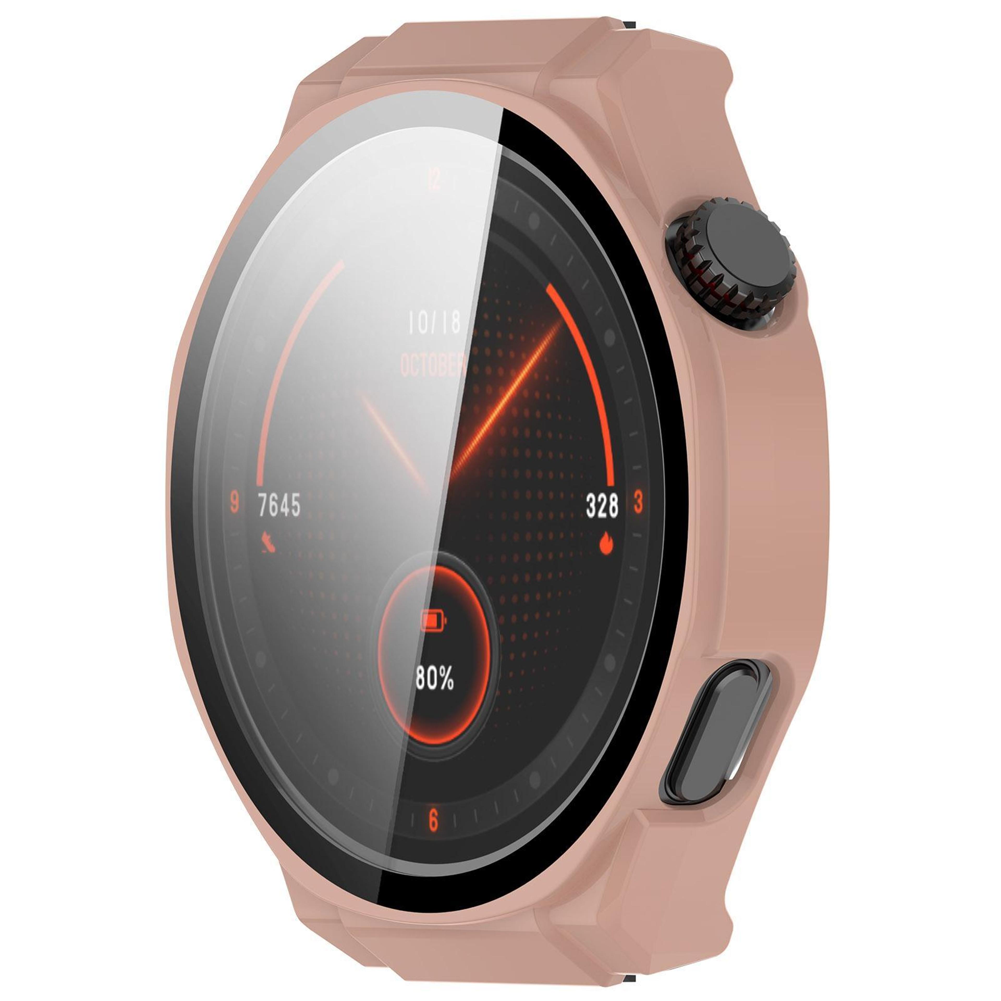 Honor Watch 5 Ultra Protective Case With Tempered Glass Screen Protector Full Coverage PC Cover 1