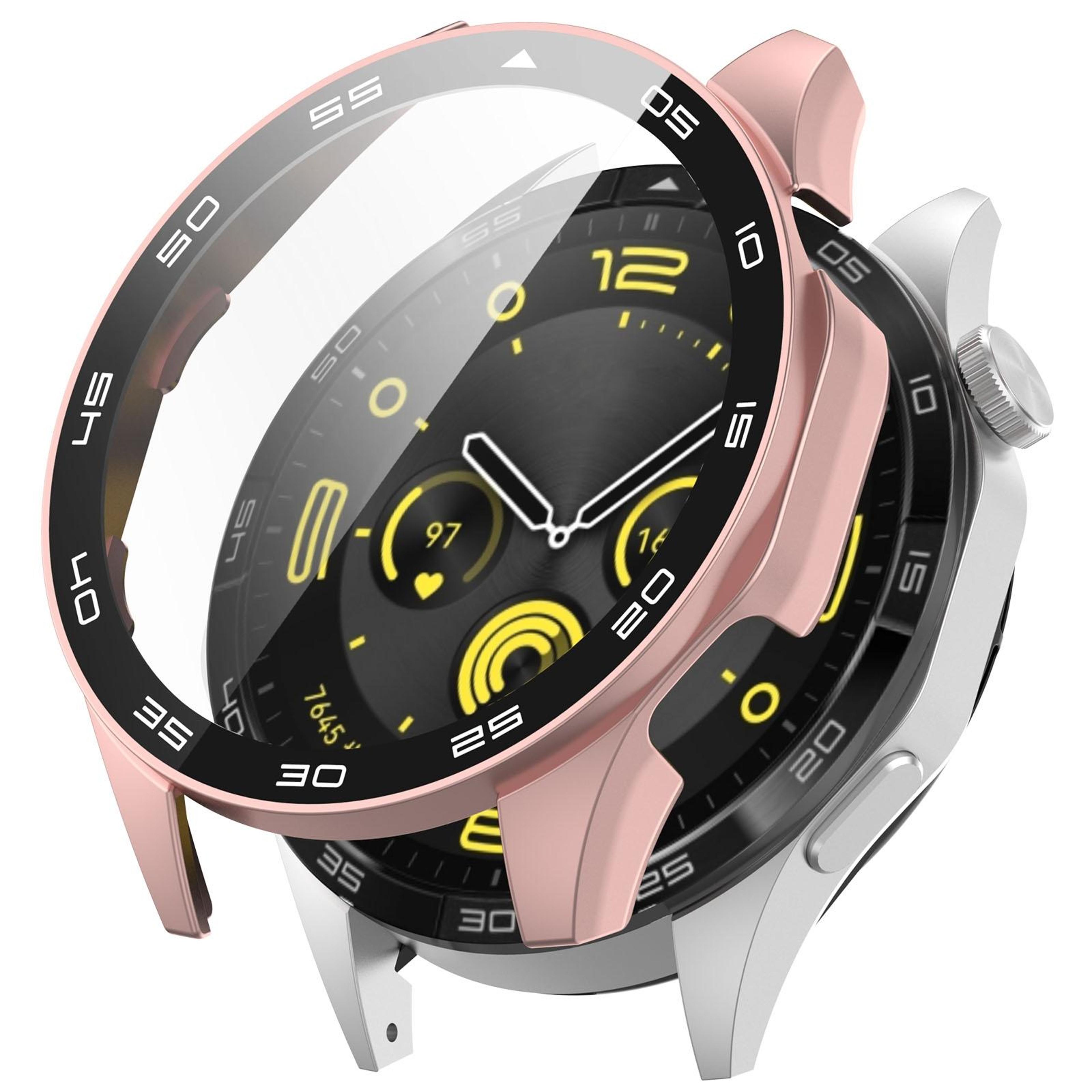 Huawei Watch GT 4 46mm Protective Case With Tempered Glass Screen Protector And Graduated Dial 1