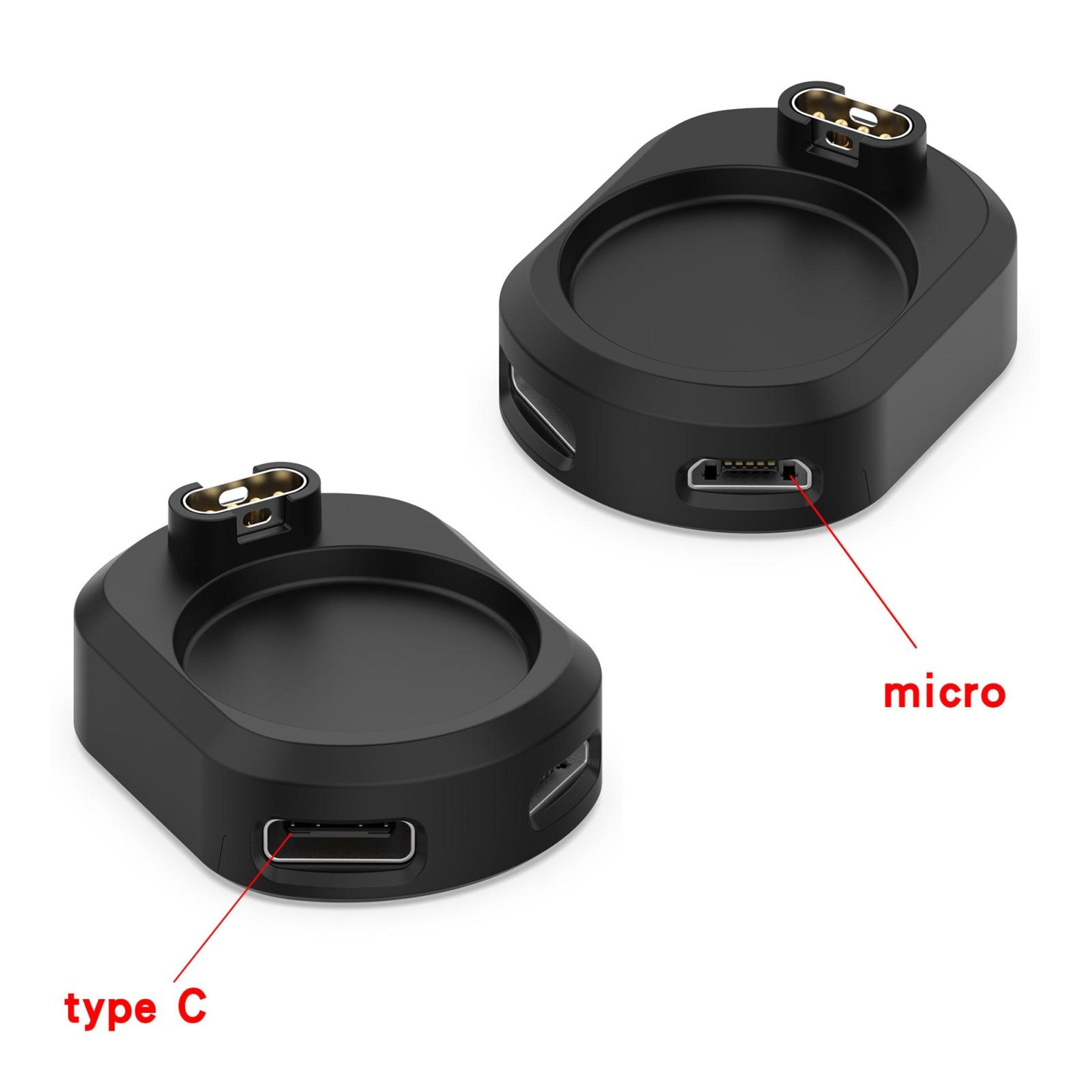 Garmin Watch Charging Adapter 90 Degree Charging Base Portable Keychain Charger Dock 3