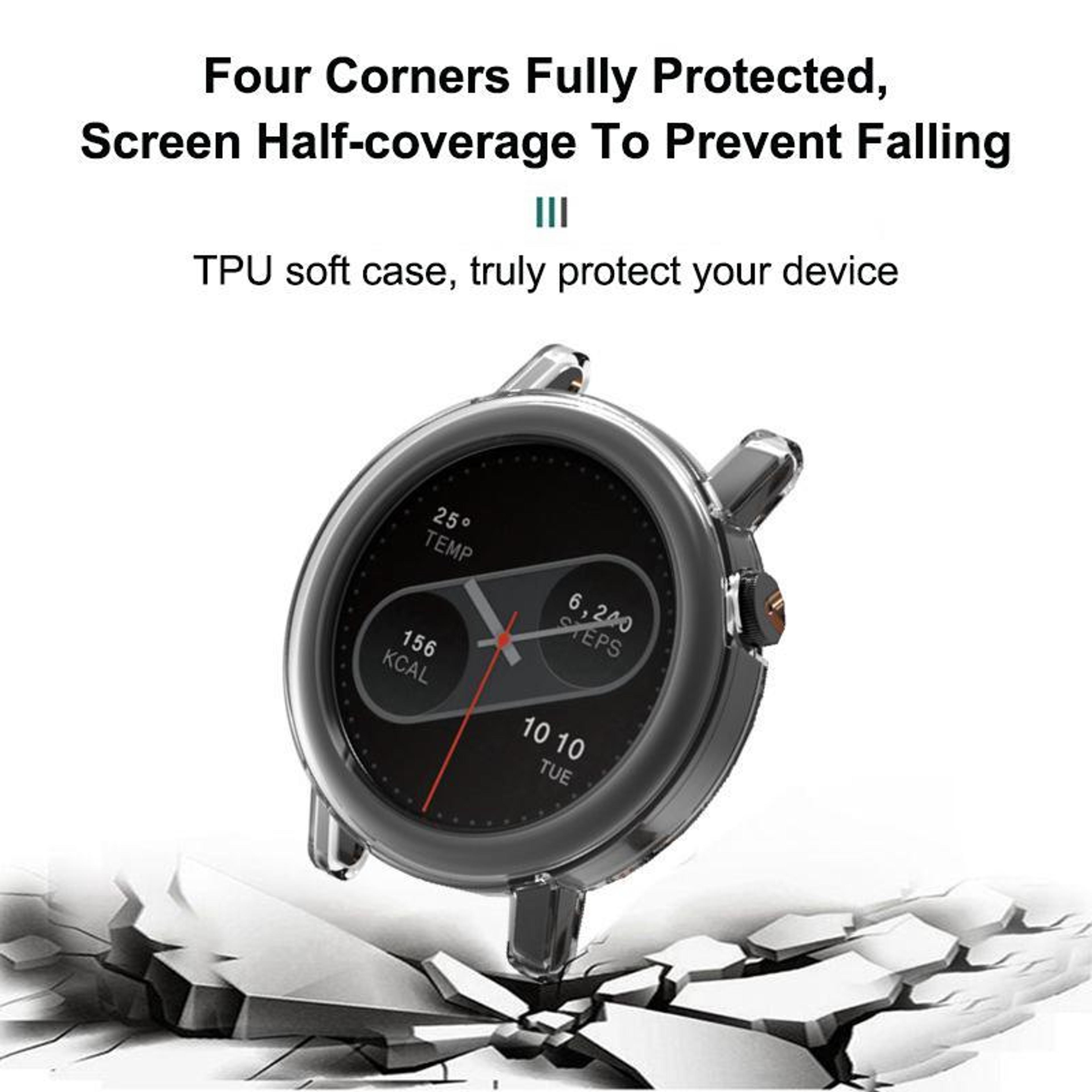 Nothing CMF Watch Pro 2 TPU Watch Case Half Coverage Hollow Protective Cover 5