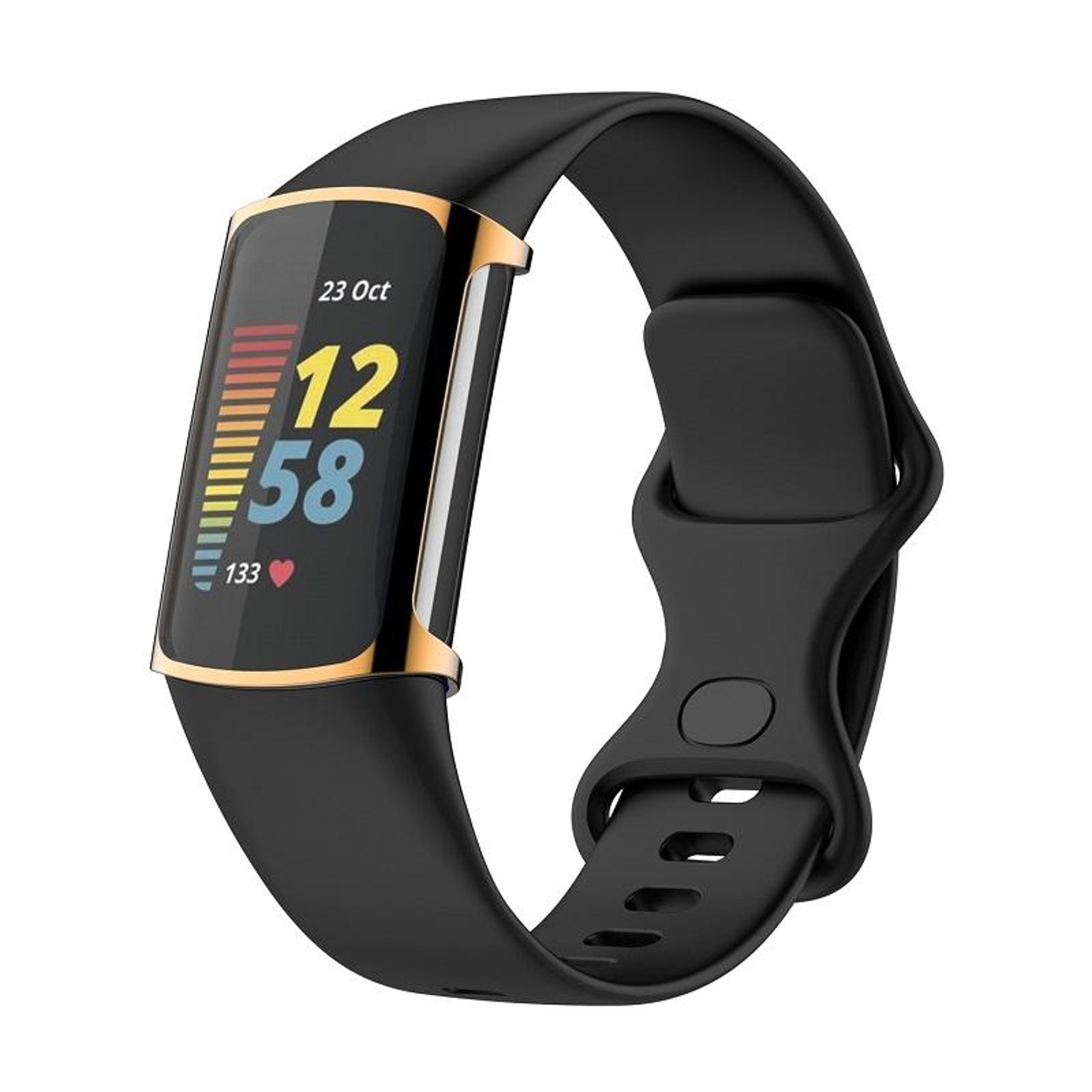 Fitbit Charge 6 5 TPU Protective Case Full Coverage Electroplated Watch Cover 12