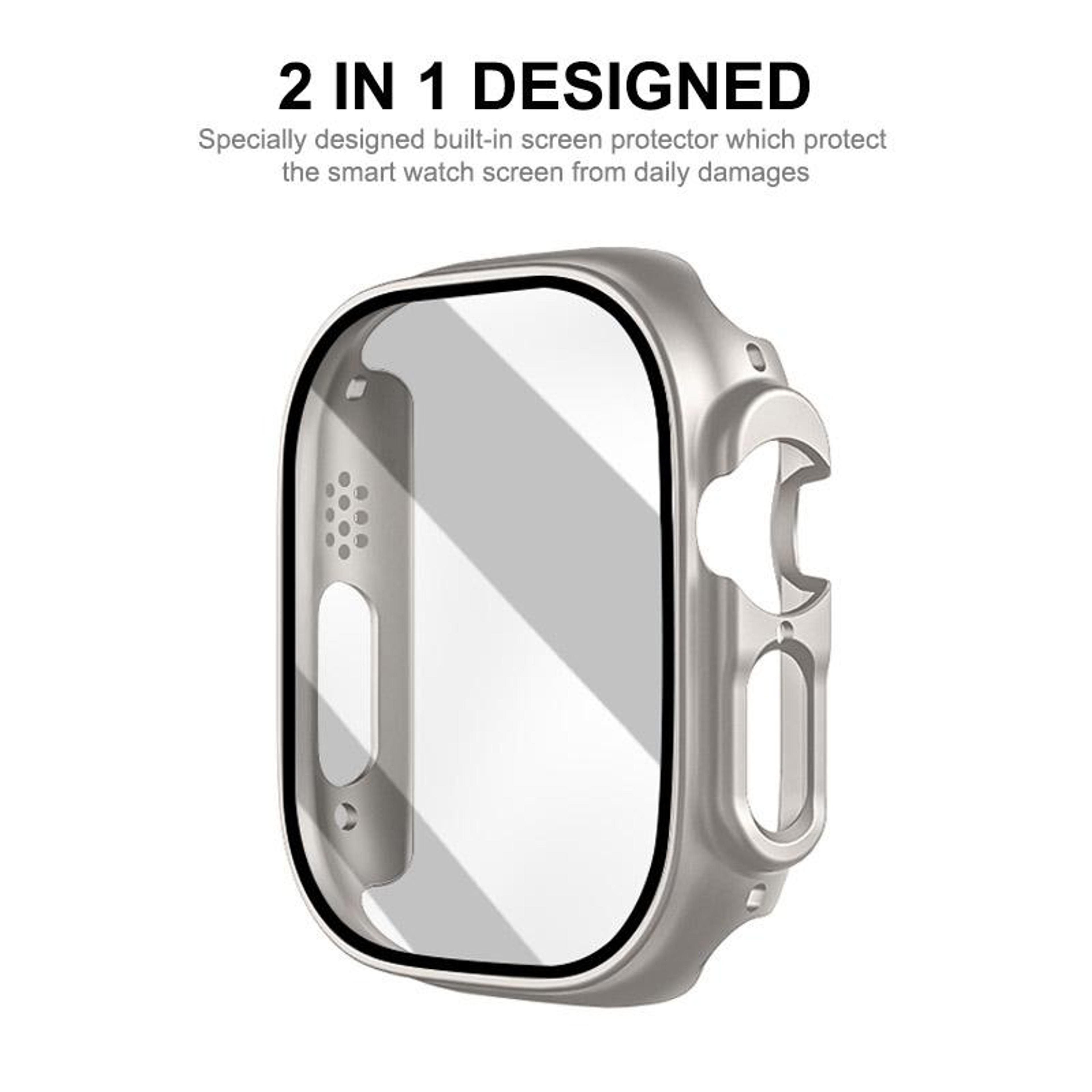 ENKAY Apple Watch Ultra 3 2 1 49mm Protective Case With 9H Tempered Glass Screen Protector 1