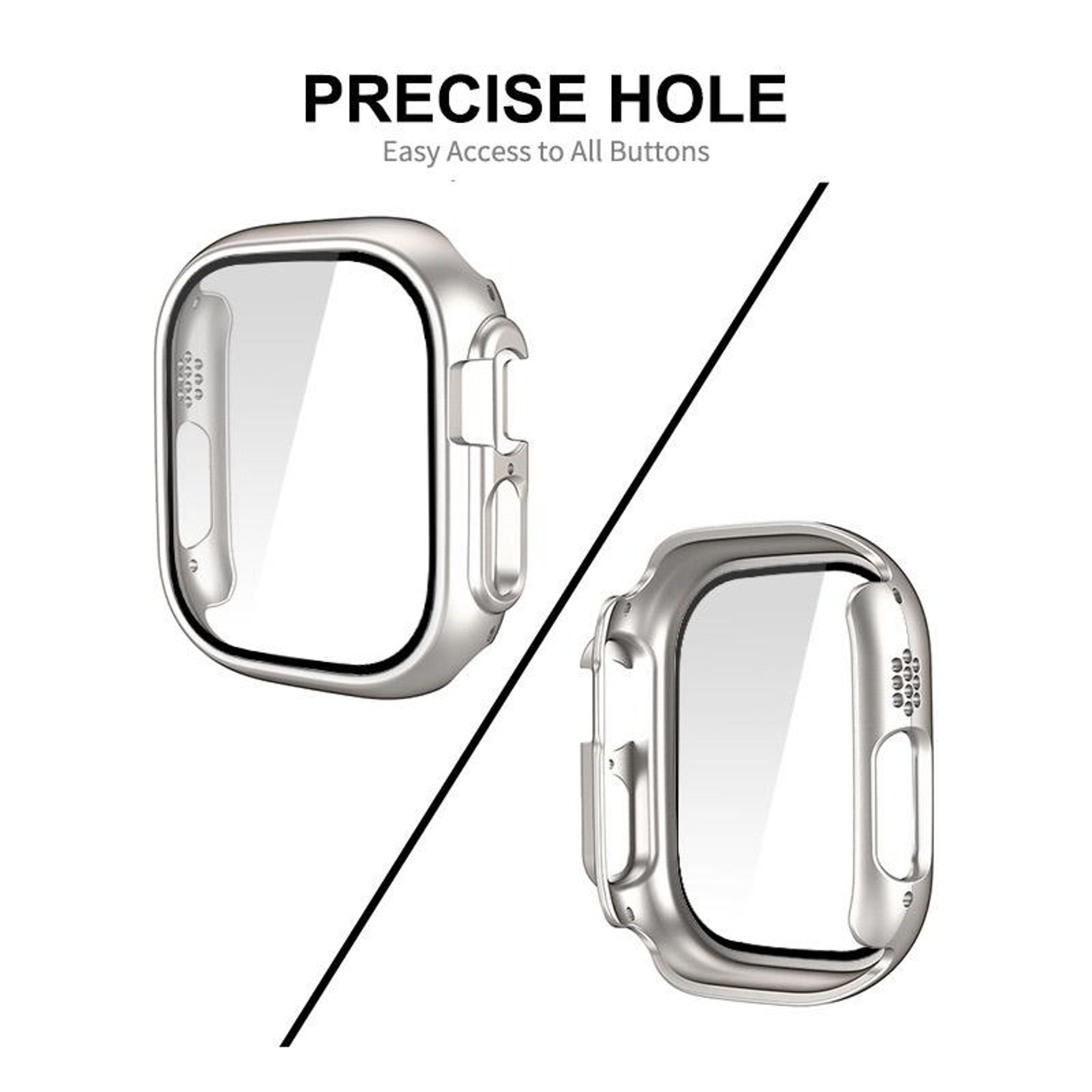ENKAY Apple Watch Ultra 3 2 1 49mm Protective Case With 9H Tempered Glass Screen Protector 3