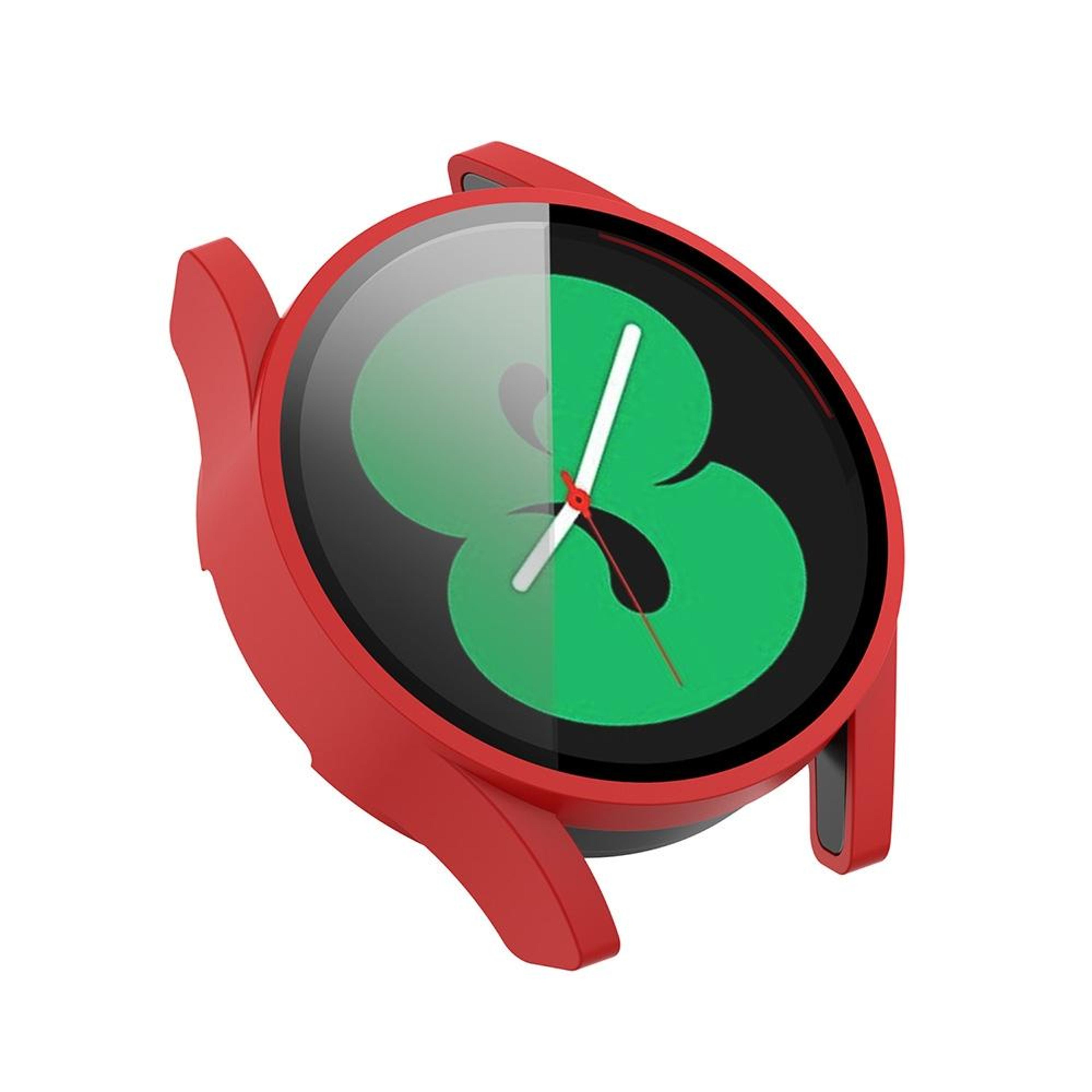 Samsung Galaxy Watch FE 40mm Protective Case With Tempered Glass Screen Protector PC Full Coverage  4