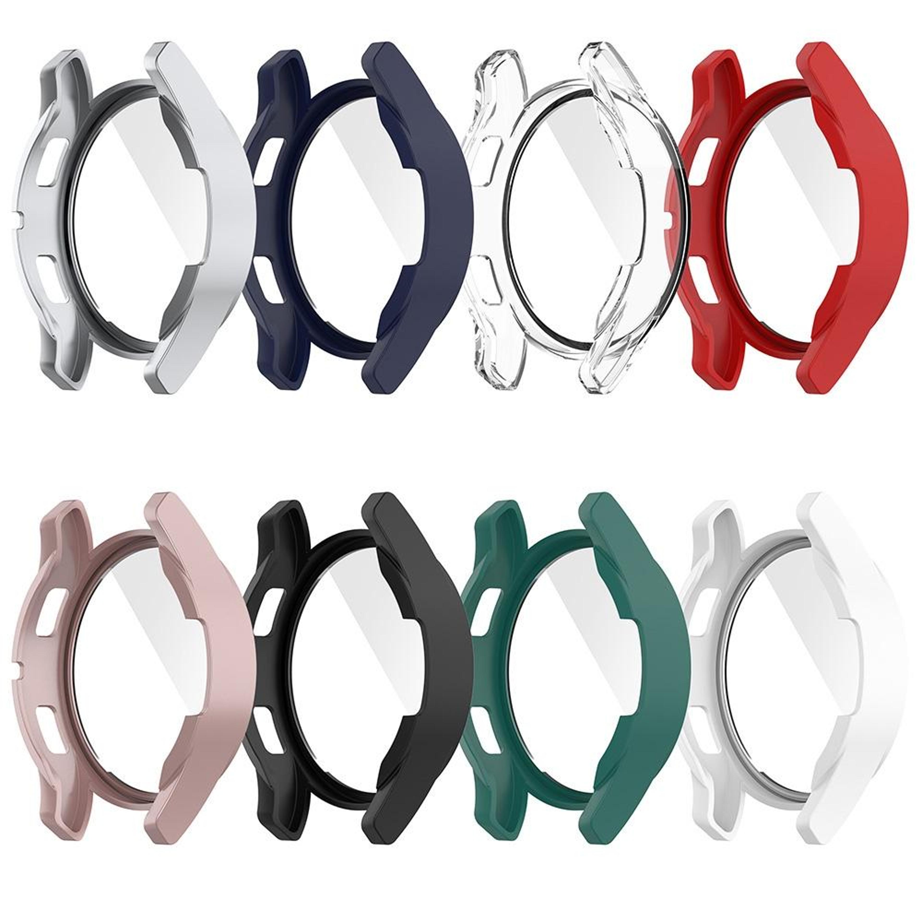 Samsung Galaxy Watch FE 40mm Protective Case With Tempered Glass Screen Protector PC Full Coverage  8