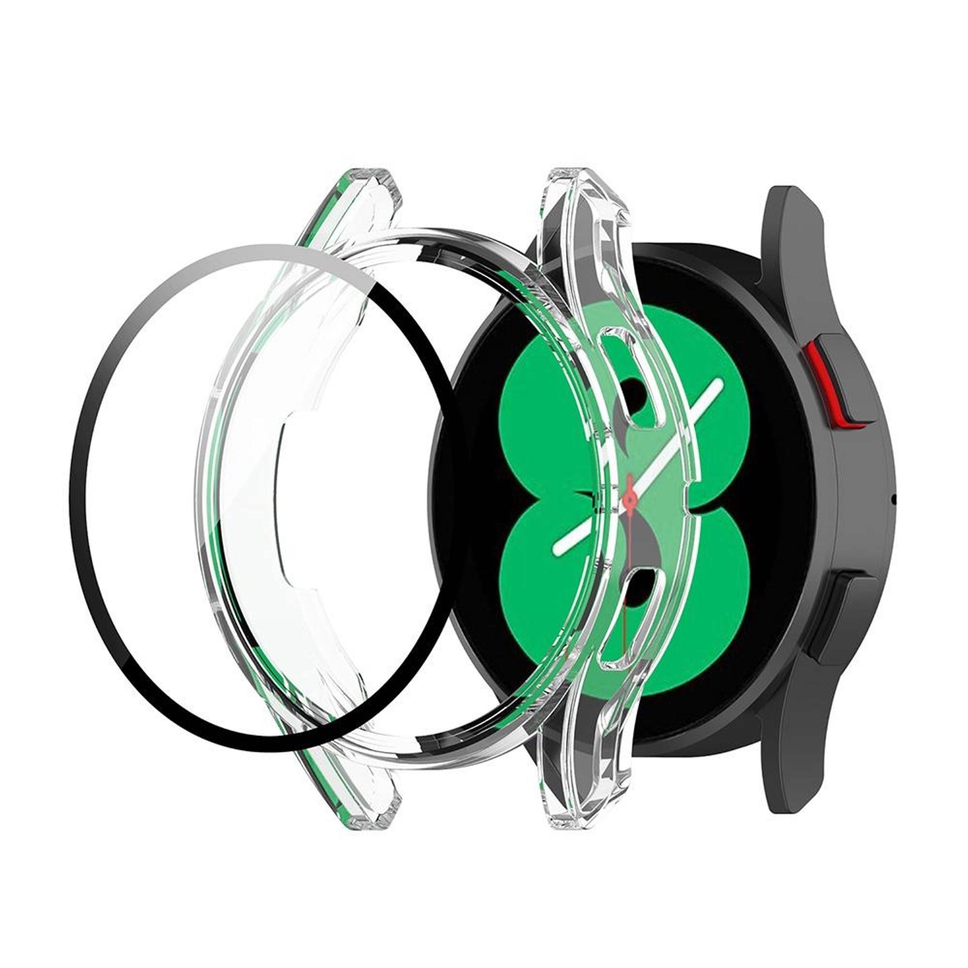 Samsung Galaxy Watch FE 40mm Protective Case With Tempered Glass Screen Protector PC Full Coverage  10