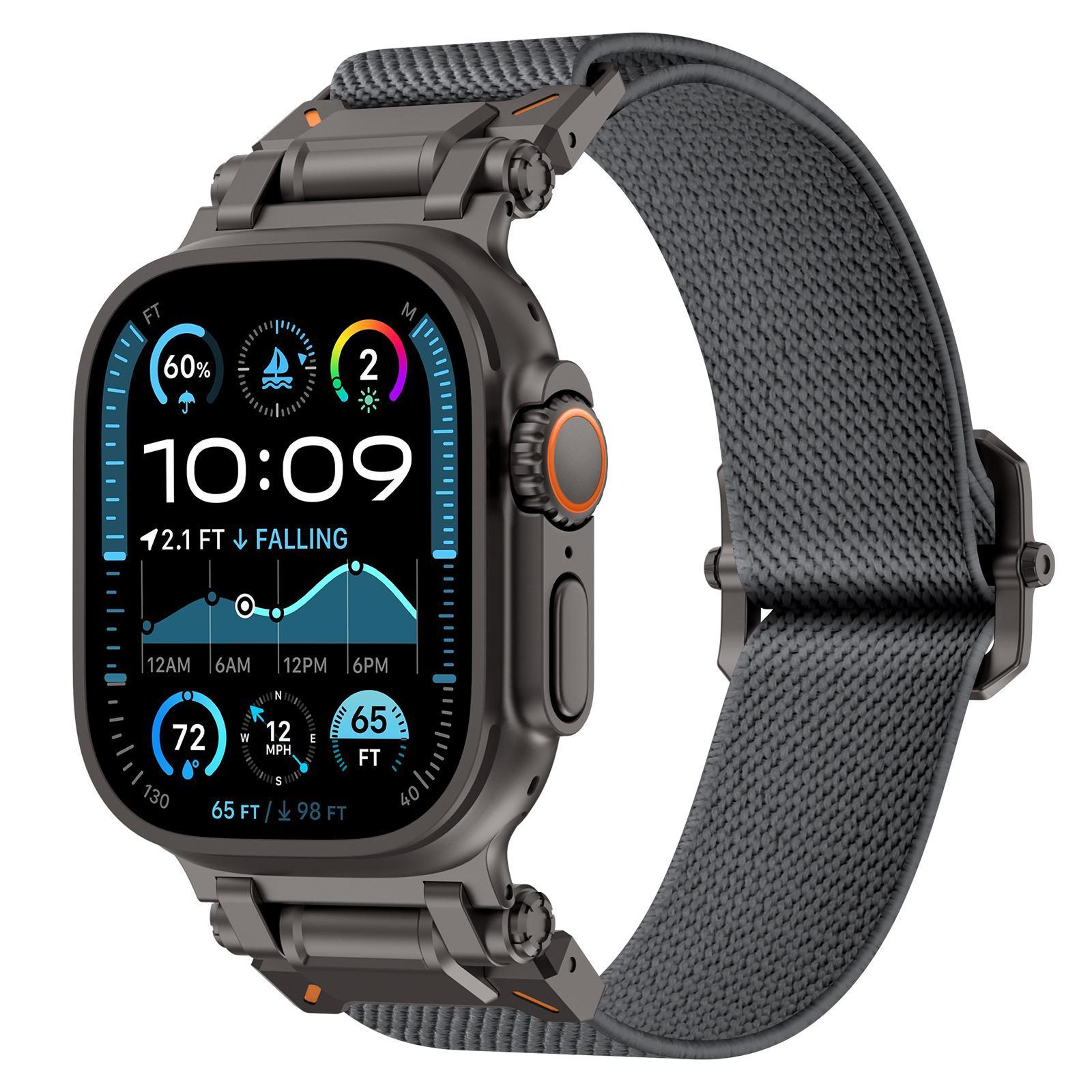 Explorer Apple Watch Nylon Band Adjustable Apple Watch Strap 13