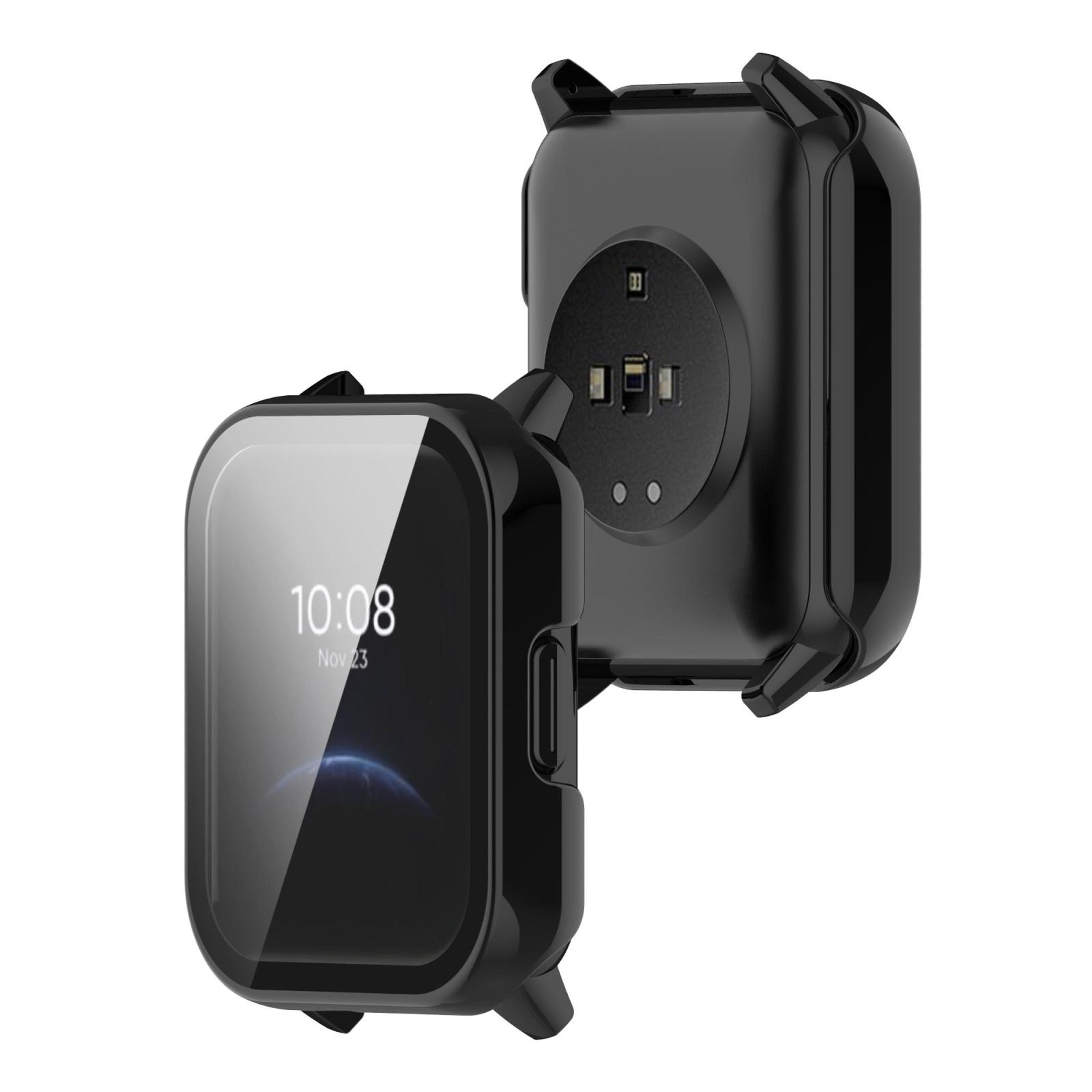 OPPO Realme Watch 2 Pro Protective Case With Tempered Glass Screen Protector Full Coverage PC Cover 12