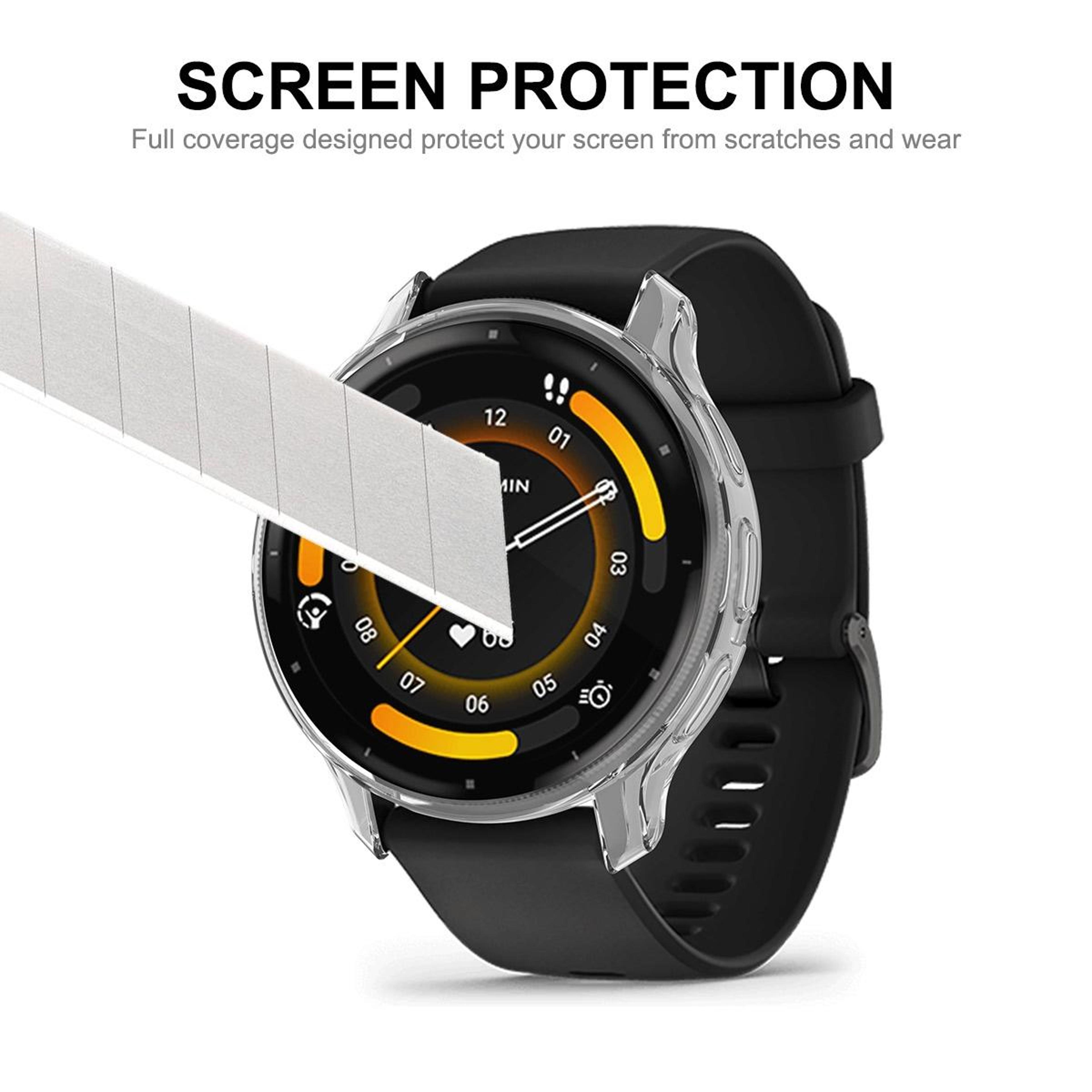 ENKAY Hat Prince Garmin Venu 3 Case Full Coverage TPU Watch Case With Screen Protector 8