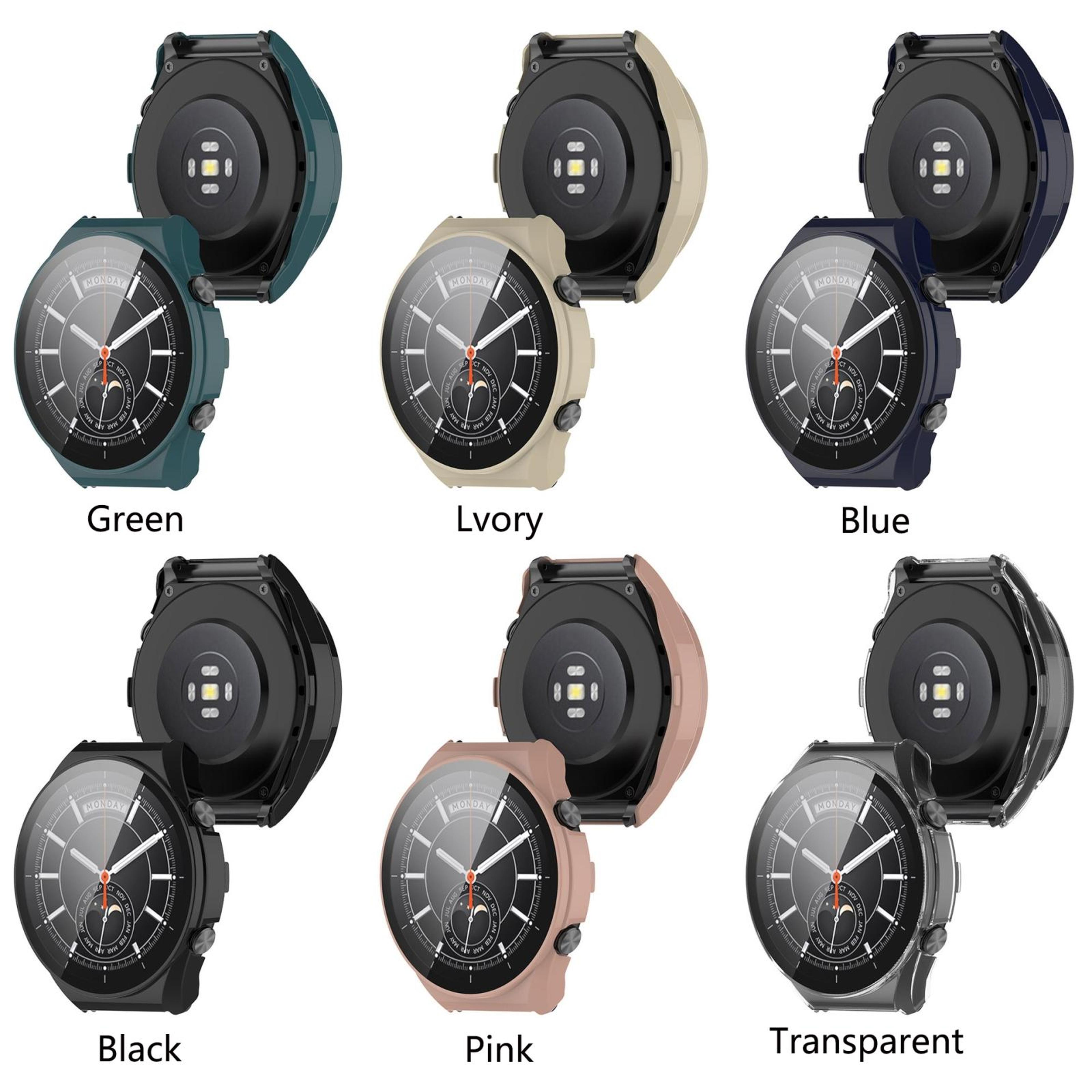 Xiaomi Watch S1 Protective Case With Tempered Glass Screen Protector Full Coverage PC Cover 1