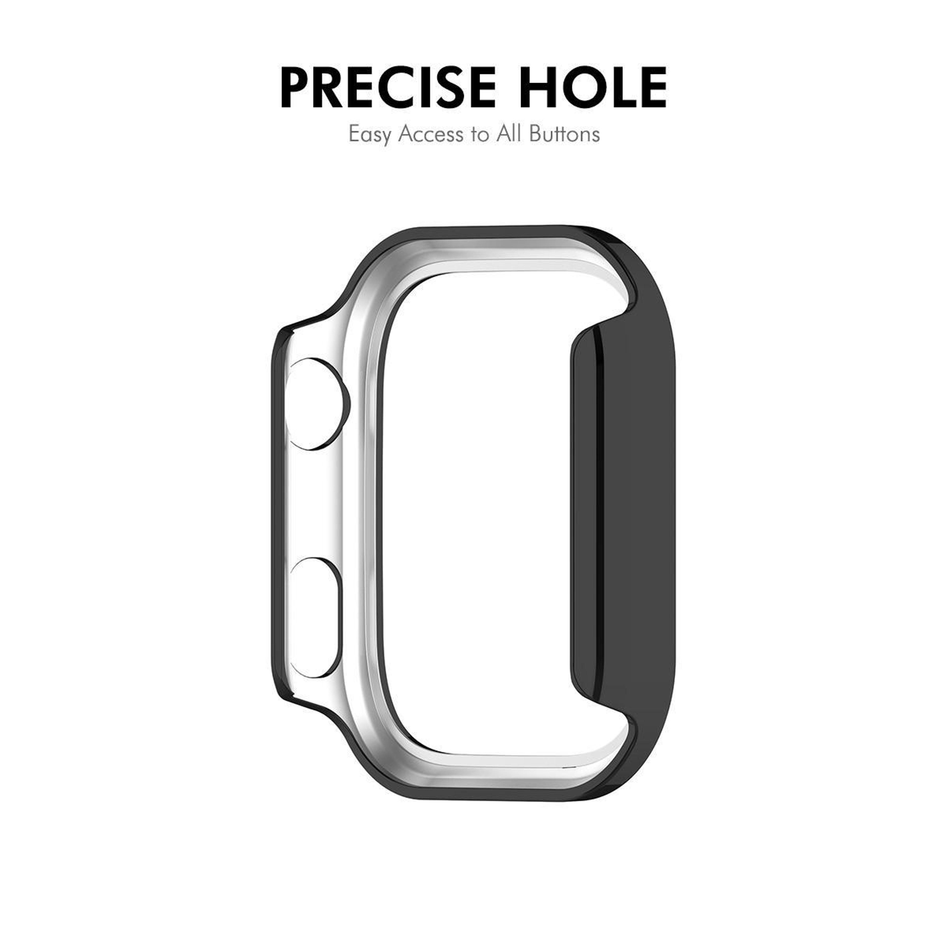 ENKAY Hat Prince Redmi Watch 6 Case With Screen Protector Full Coverage Diamond PC Cover 4