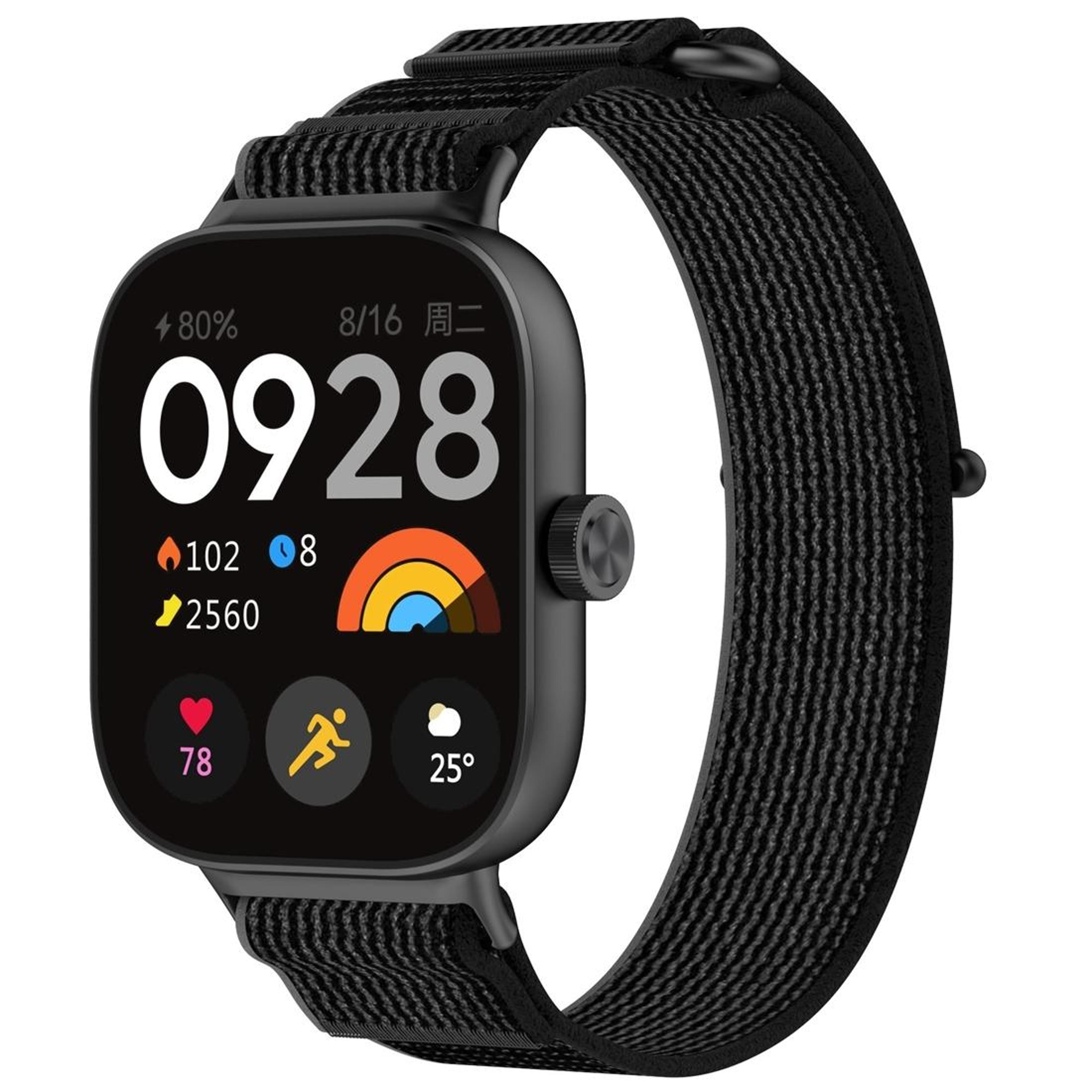 Xiaomi Band 10 Pro Nylon Watch Band Adjustable Loop Strap For Redmi Watch 6 5 4 Smart Band 9 Pro 8  7