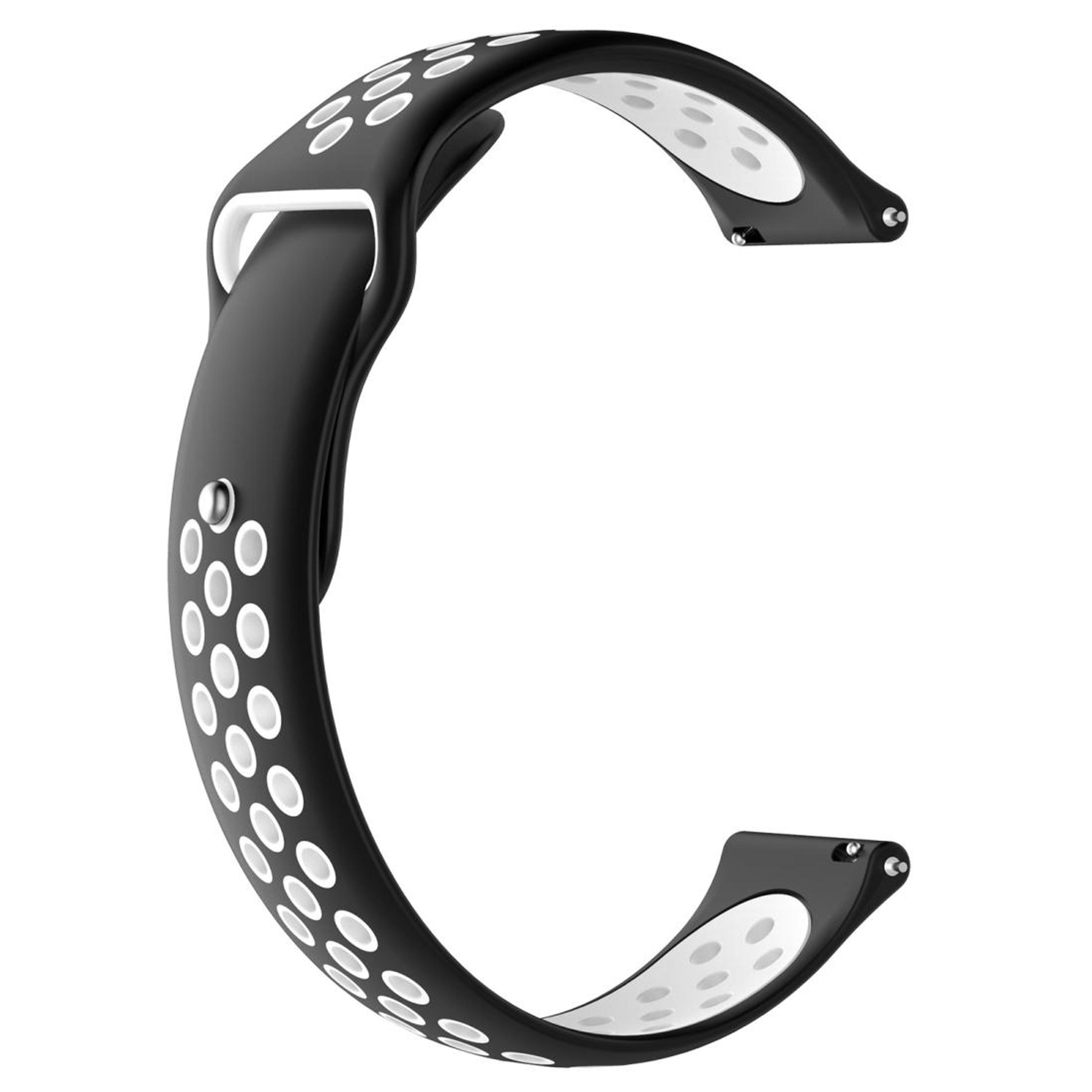 Dual Color Silicone Watch Band With Protective Cover For Samsung Galaxy Watch Gear S3 And TicWatch  10